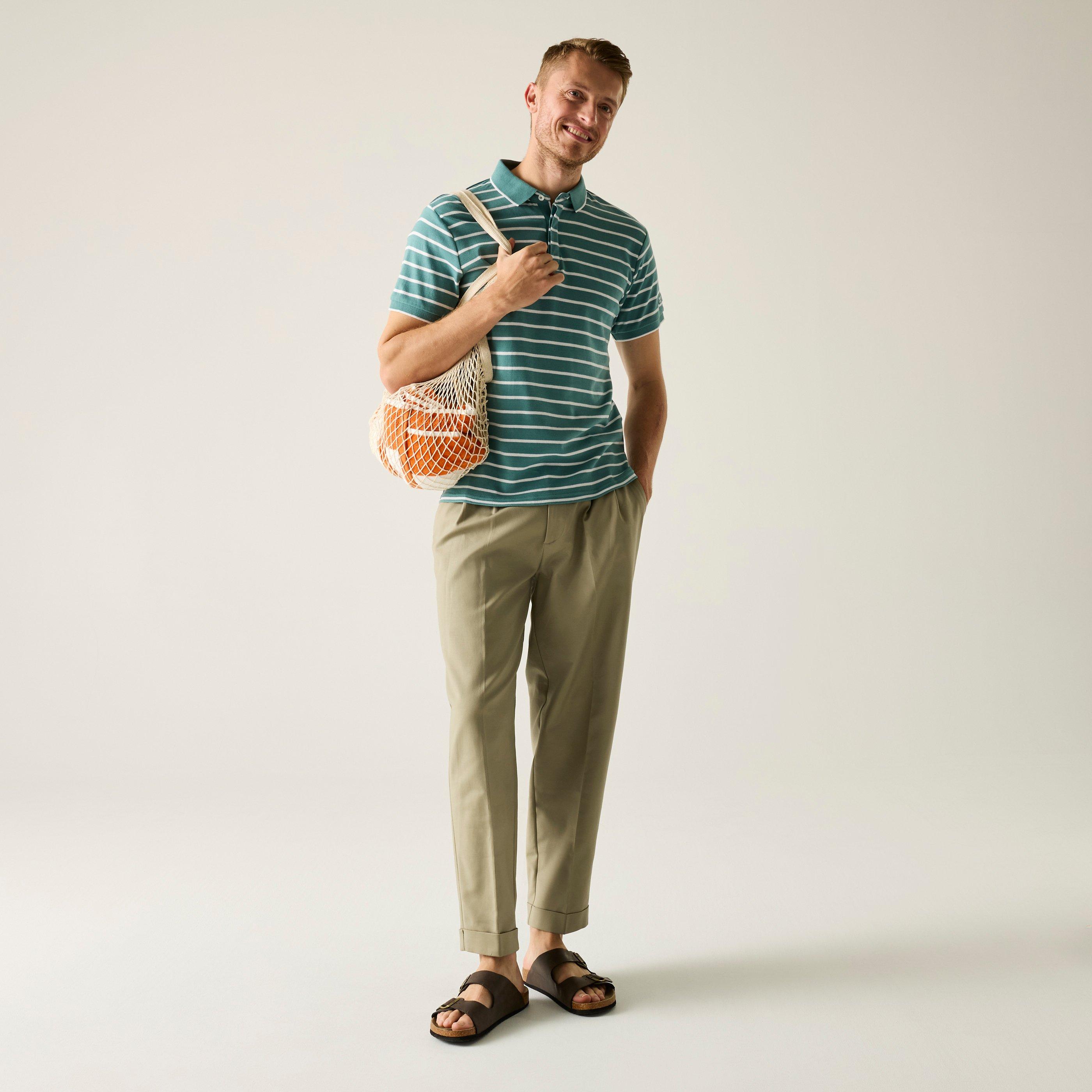 Regatta Mens Tiver Breathable Polo Shirts