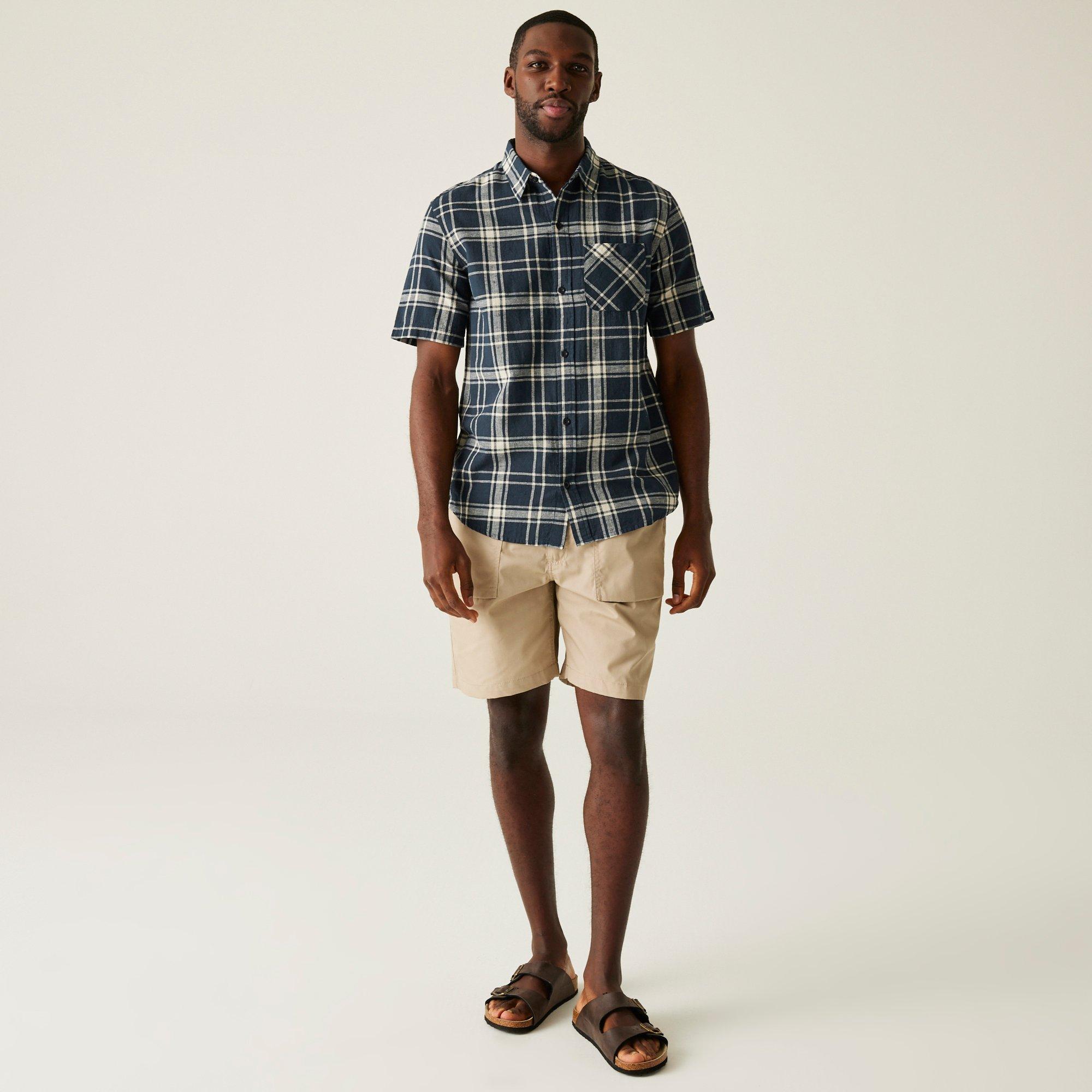 Navycheck - Regatta - Men's Loran Long-Sleeve Plain Shirt - 3