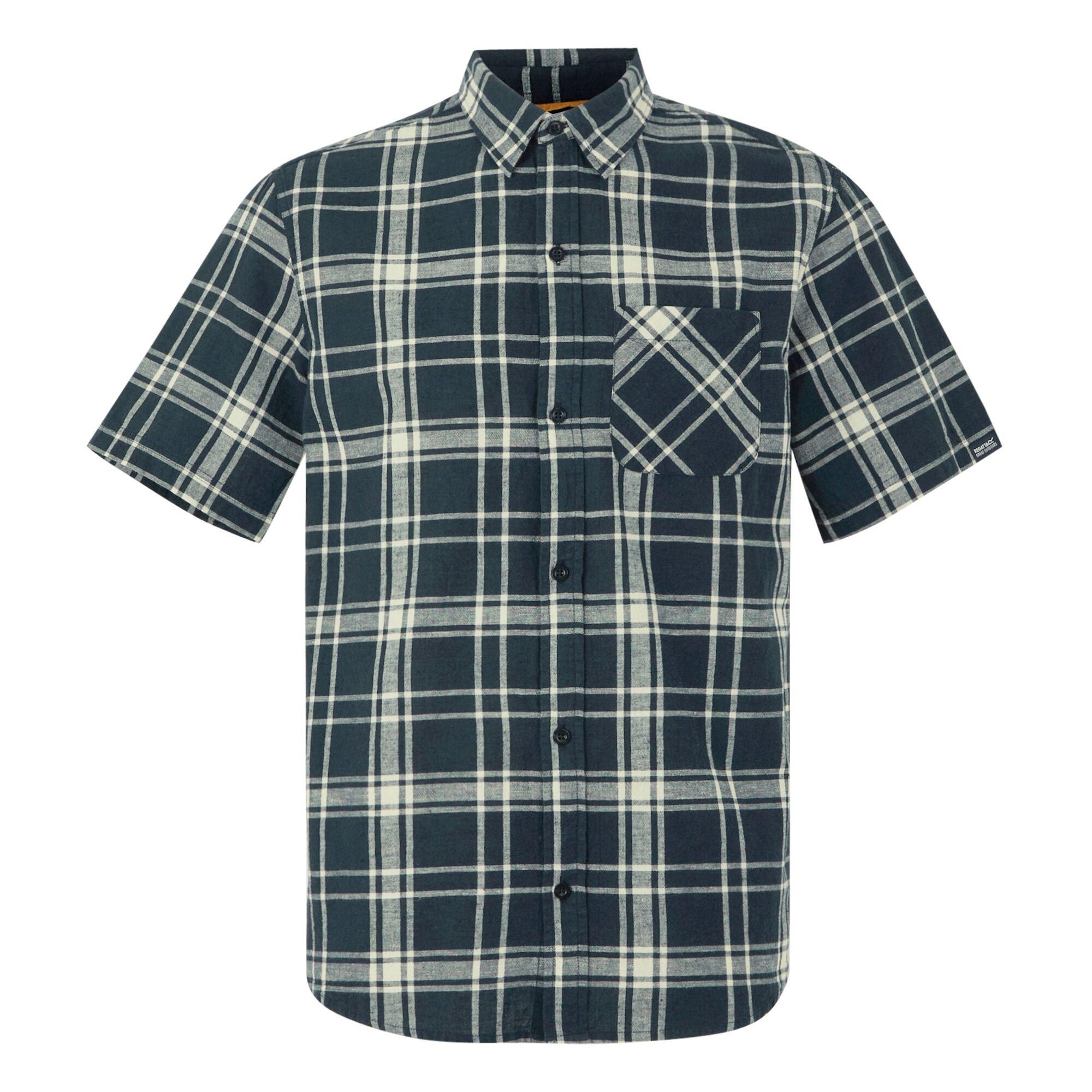 Navycheck - Regatta - Men's Loran Long-Sleeve Plain Shirt - 5