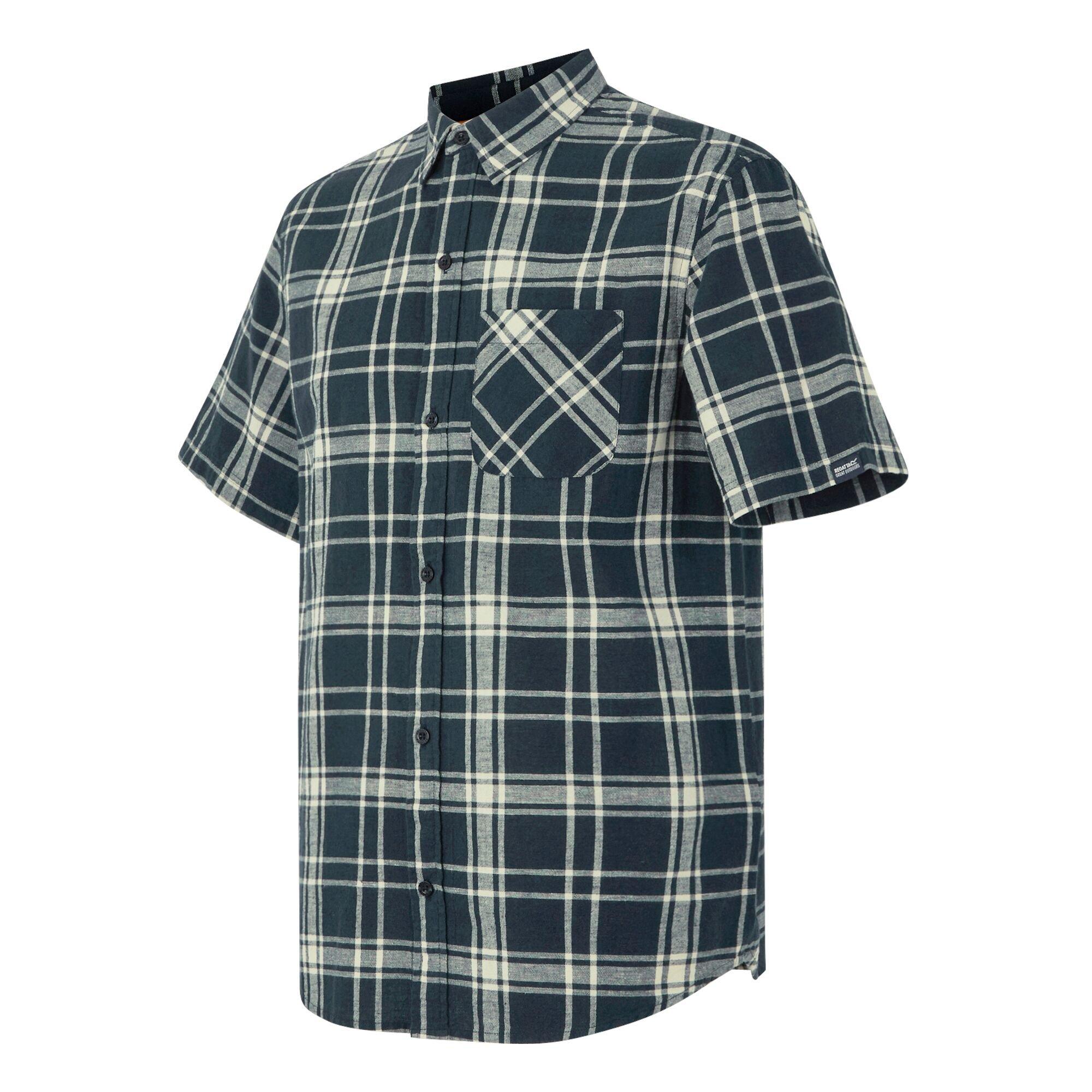 Navycheck - Regatta - Men's Loran Long-Sleeve Plain Shirt - 7