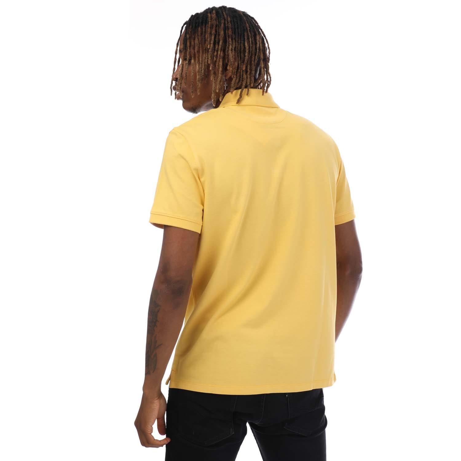 Yellow - Timberland - Millers River Pique Polo Shirt - 2