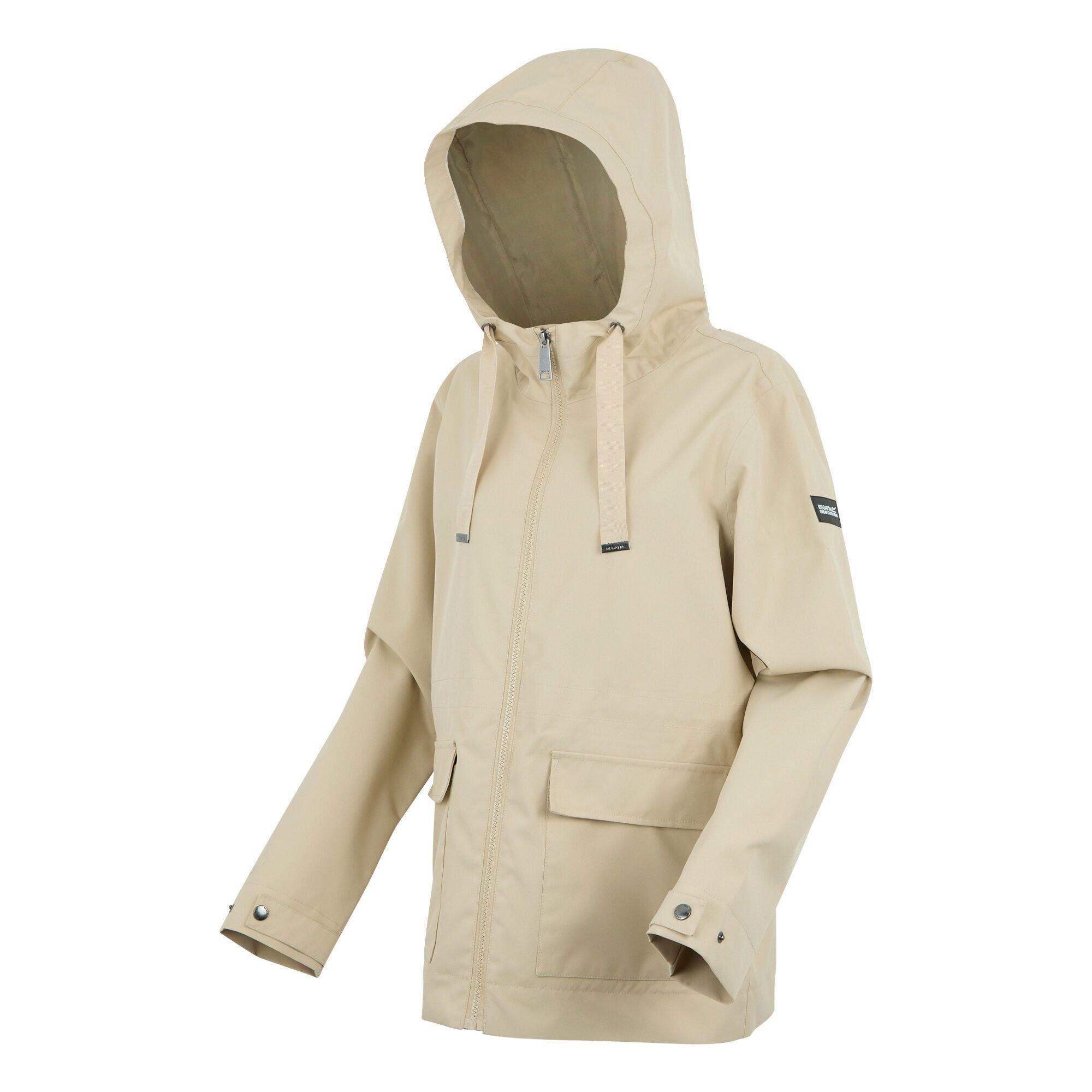 White Pepper - Regatta - Women's Otilie Isotex Waterproof Breathable Jacket - 12