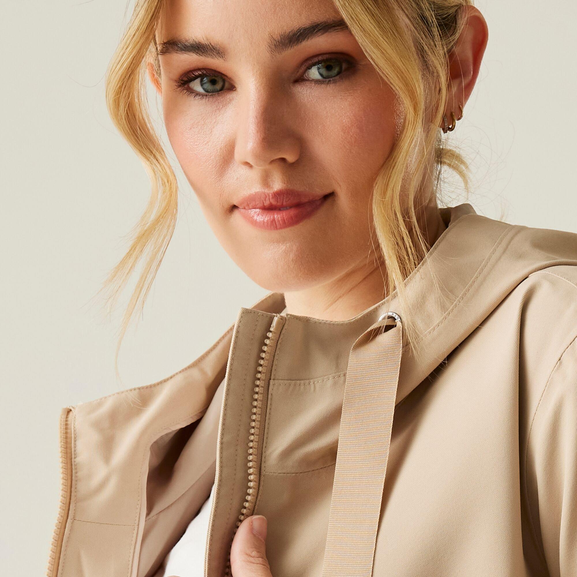 White Pepper - Regatta - Women's Otilie Isotex Waterproof Breathable Jacket - 5