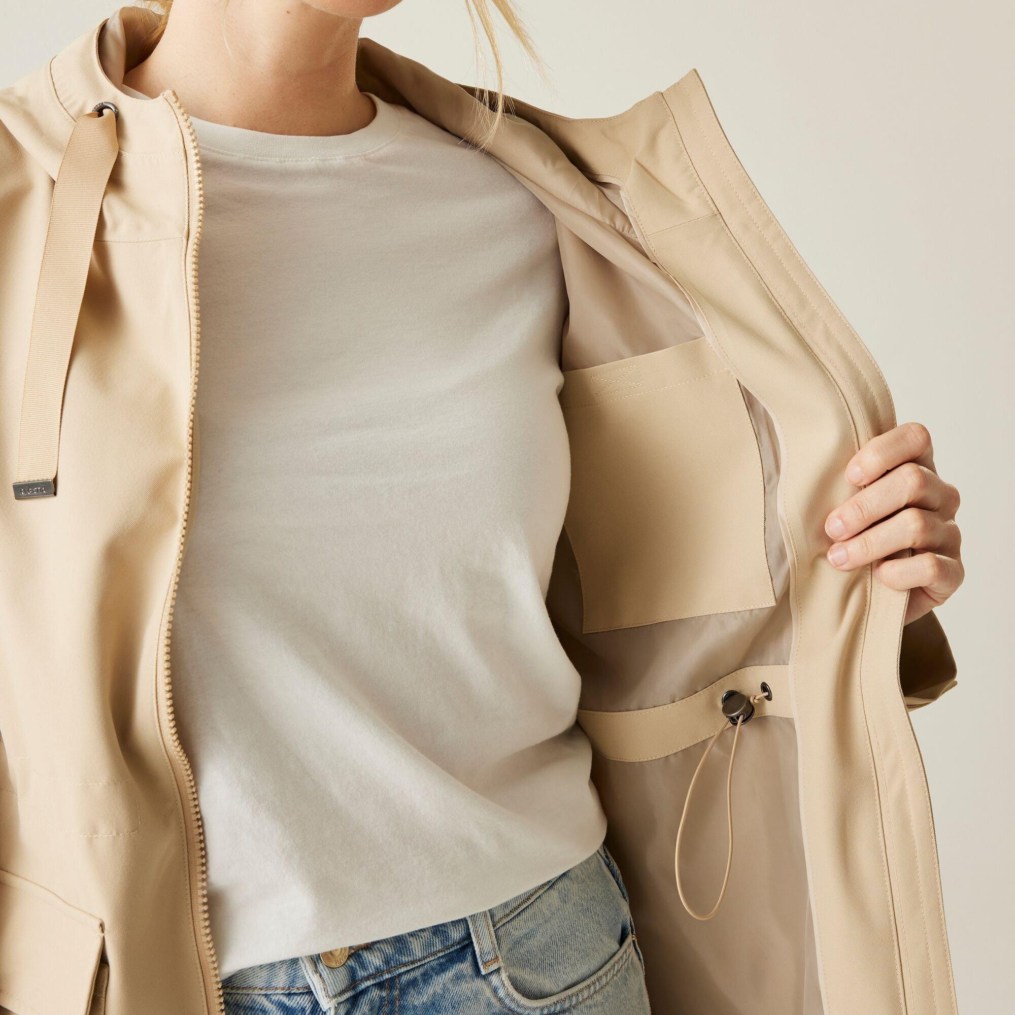 White Pepper - Regatta - Women's Otilie Isotex Waterproof Breathable Jacket - 7