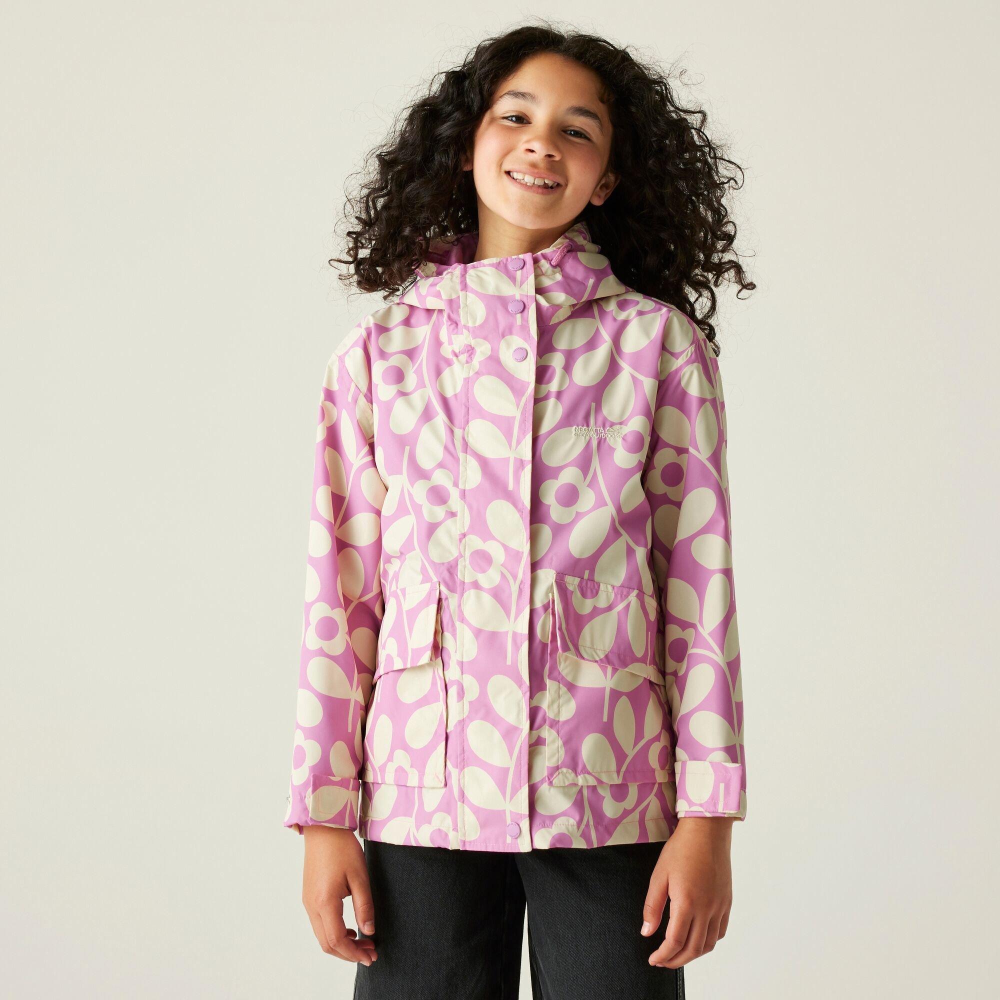Jasmine Flower - Regatta - Kids' Swing Waterproof Jacket - 1