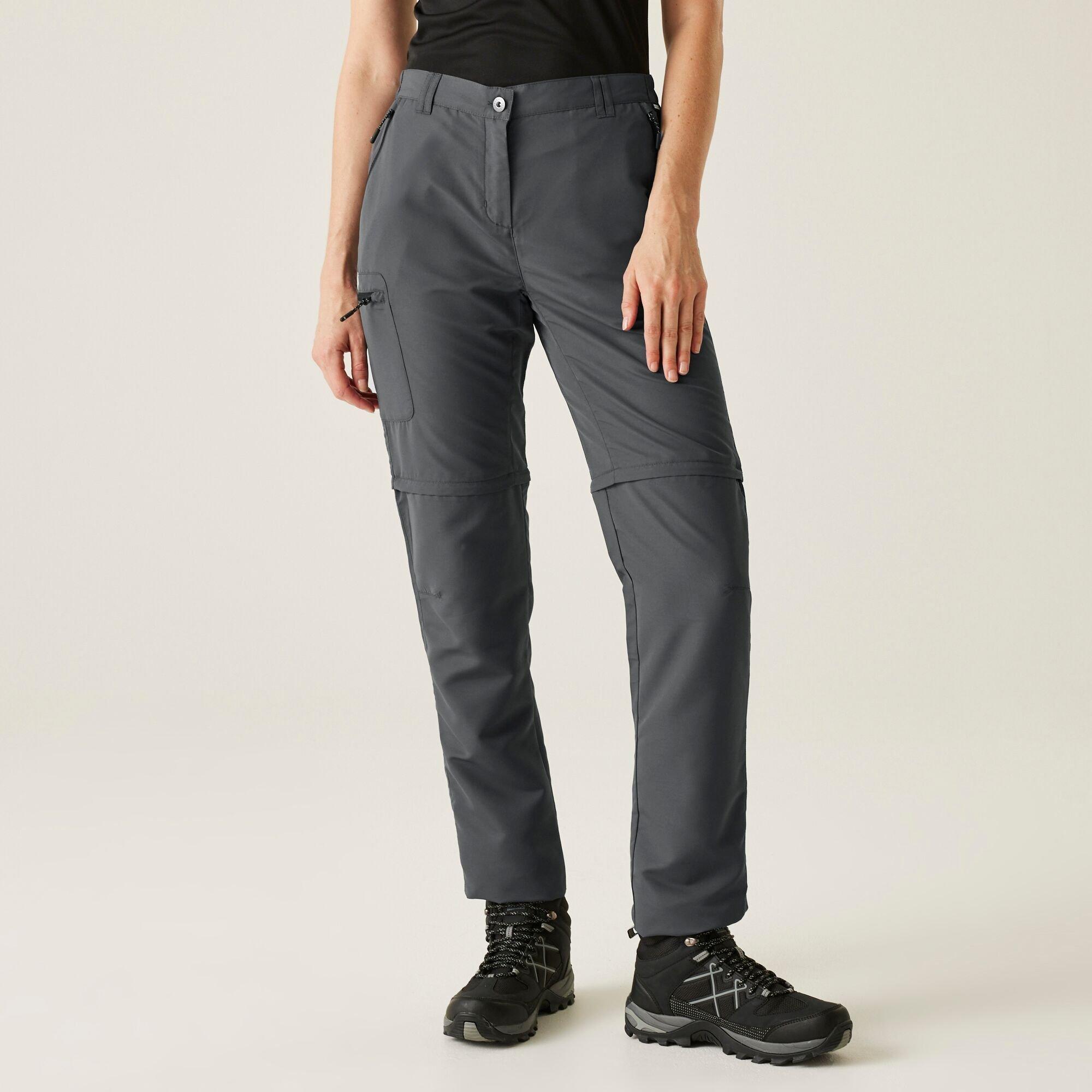Regatta Women's Chaska Iii Walking Trousers - Seal Grey - 18 R