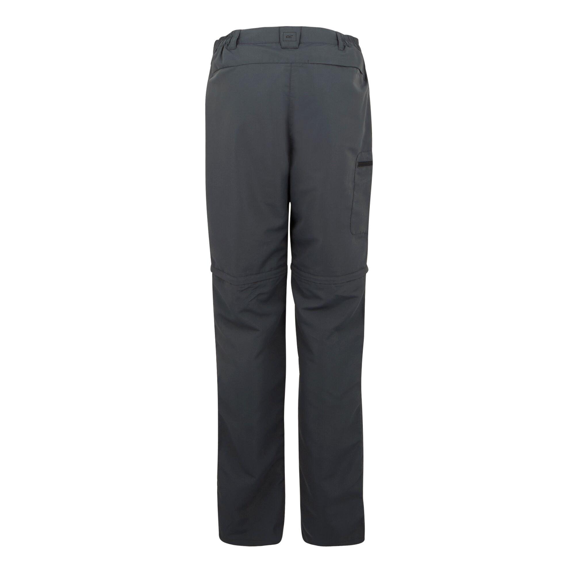 Seal Grey - Regatta - Women's Chaska III Walking Trousers - 6