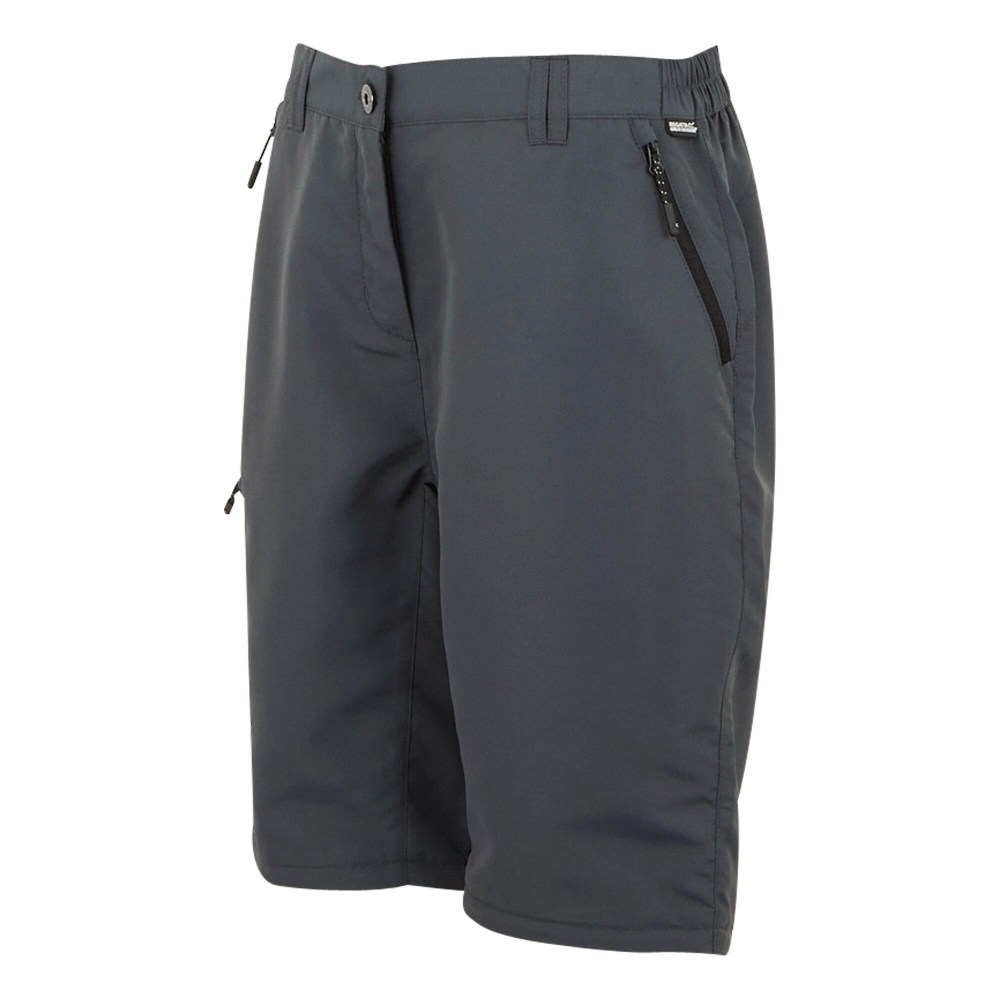 Seal Grey - Regatta - Women's Chaska III Walking Trousers - 10