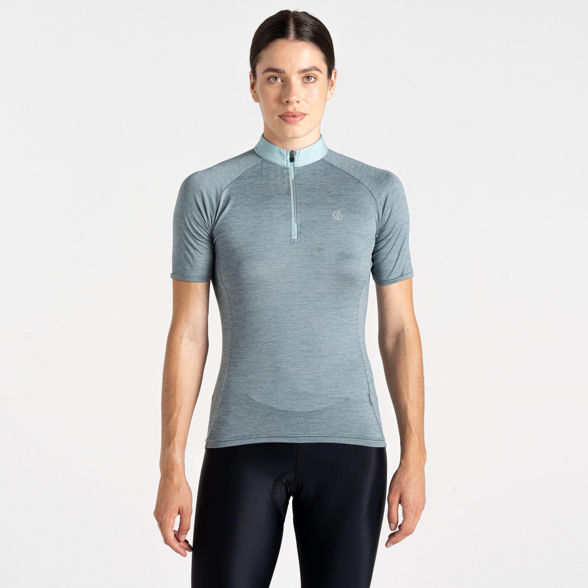 Element Grey - Dare 2b - Women's Short-Sleeve Cycling Jersey - 1