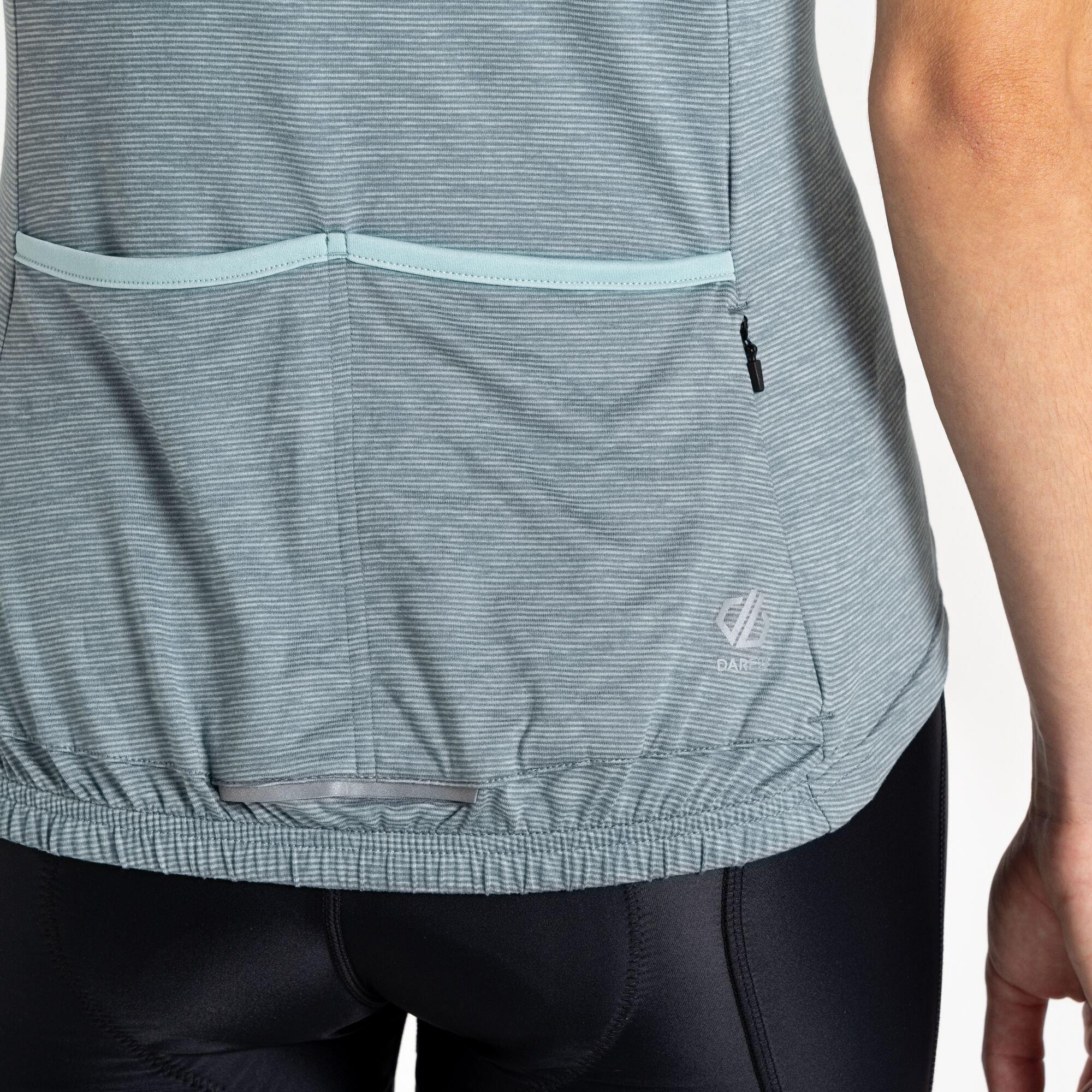 Element Grey - Dare 2b - Women's Short-Sleeve Cycling Jersey - 4