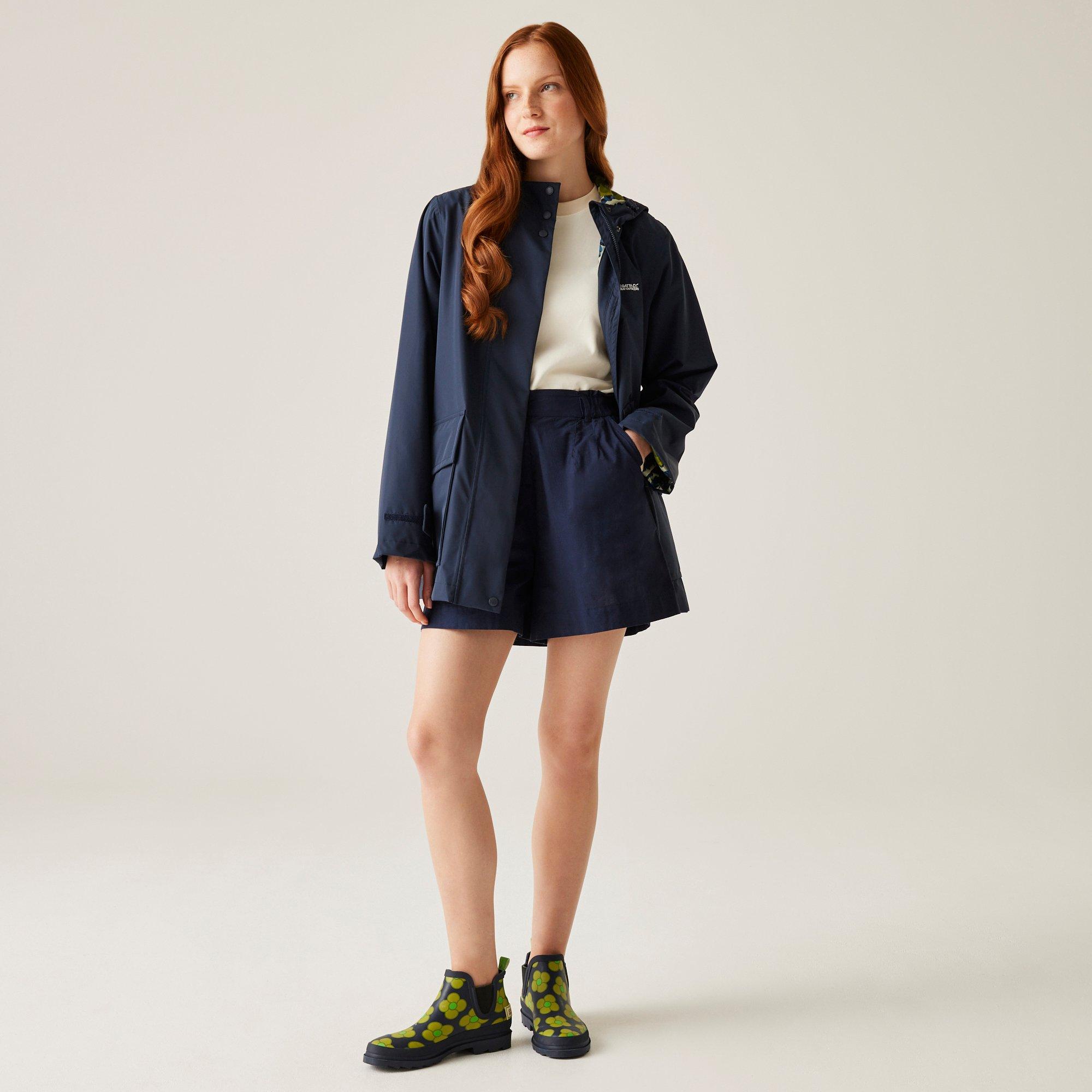 Navy (Lotus Oli - Regatta - Women's Orla Kiely Swing III Waterproof Breathable Waterproof Jacket - 3