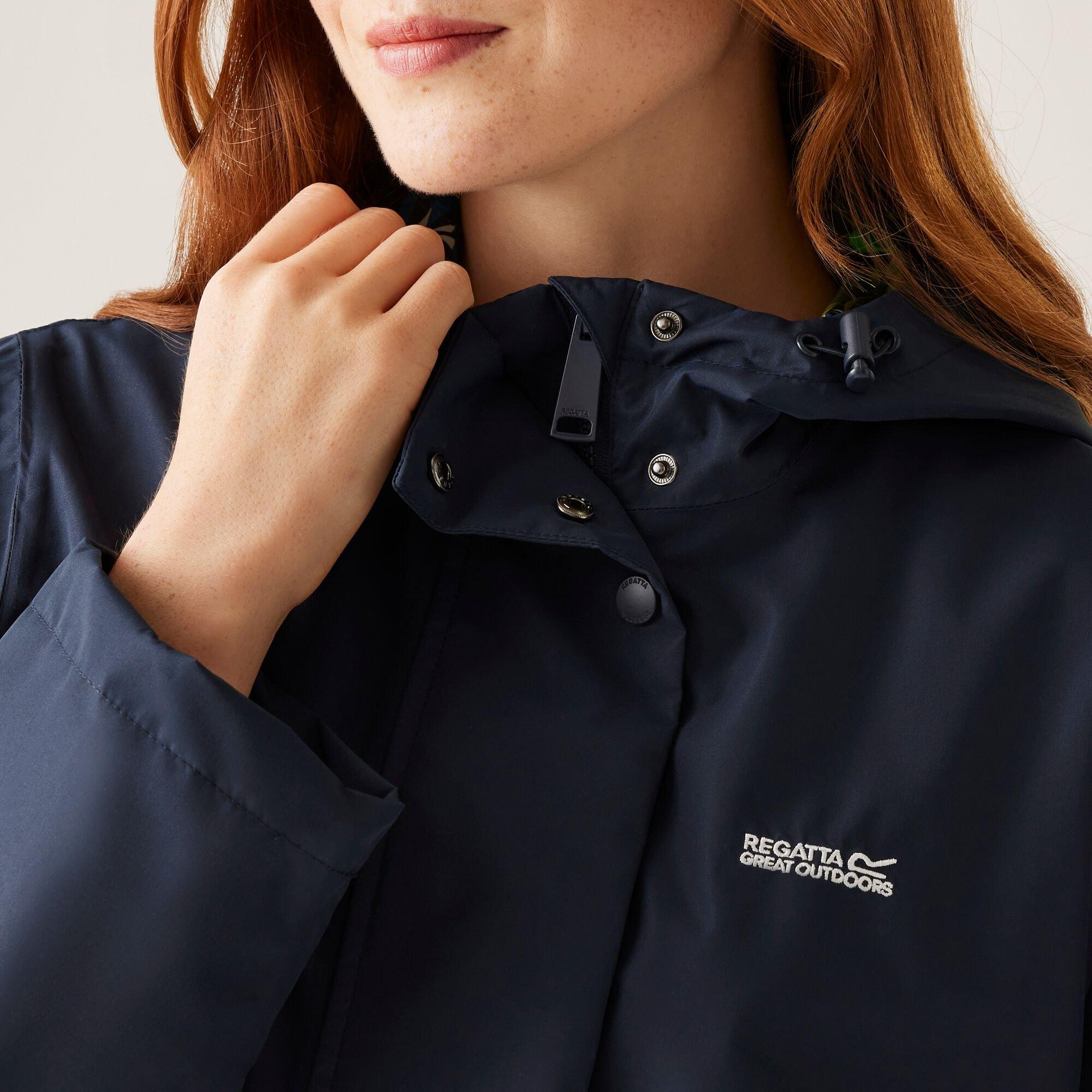 Navy (Lotus Oli - Regatta - Women's Orla Kiely Swing III Waterproof Breathable Waterproof Jacket - 6