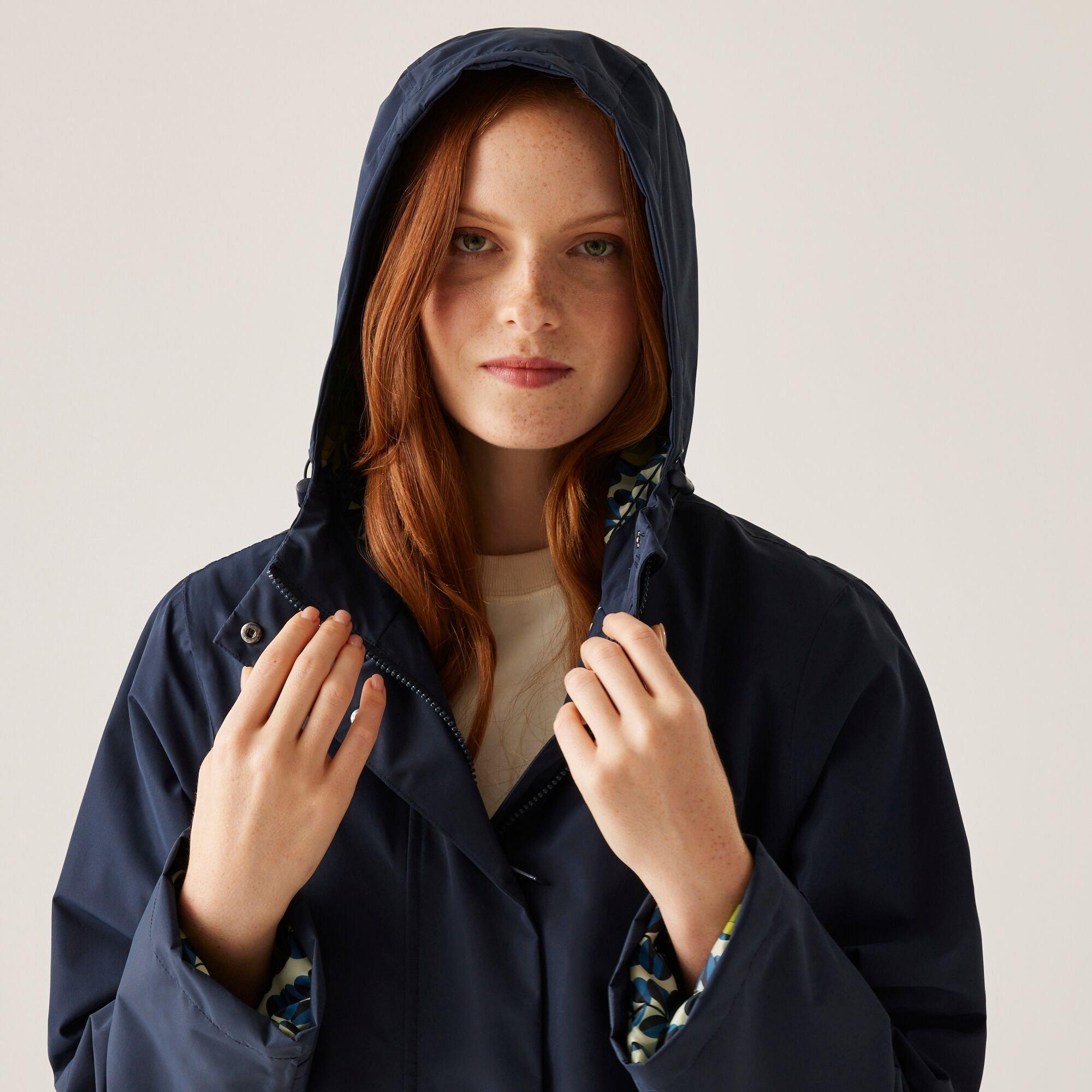 Navy (Lotus Oli - Regatta - Women's Orla Kiely Swing III Waterproof Breathable Waterproof Jacket - 7