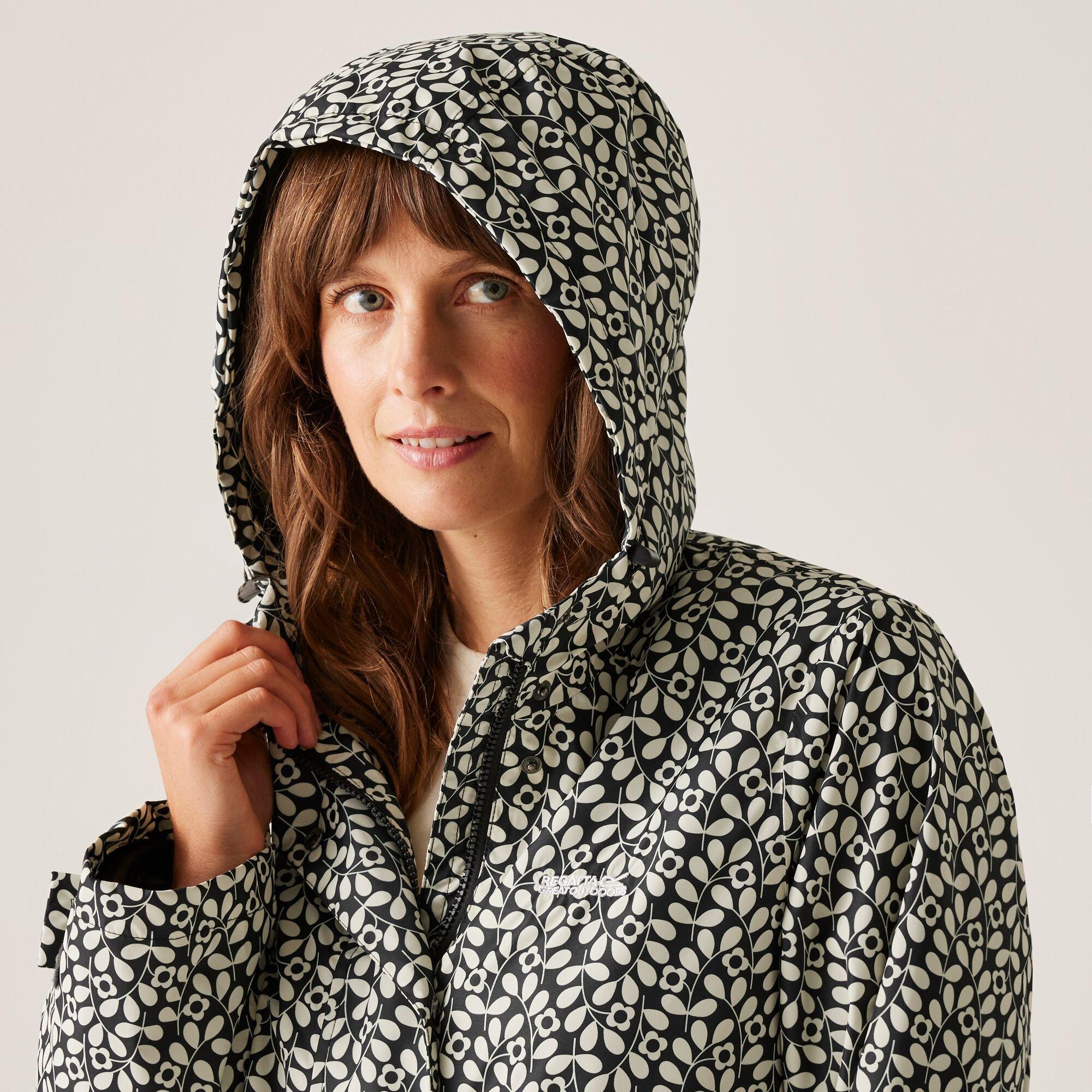 Jasmine Flower - Regatta - Women's Orla Kiely Swing III Waterproof Breathable Waterproof Jacket - 6