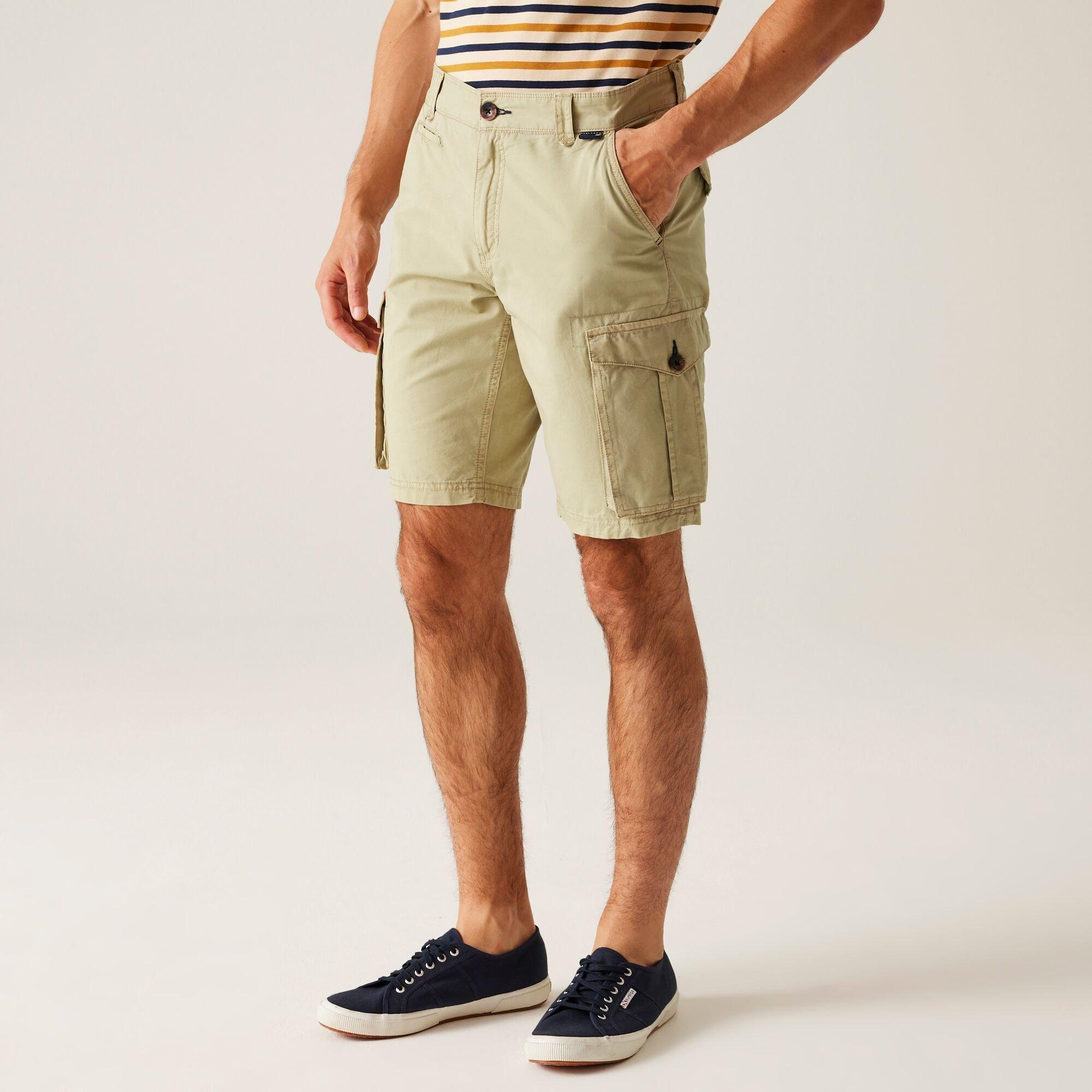 Regatta Men's Shorebay Ii Upf 50+ Shorts - White Pepper - 33
