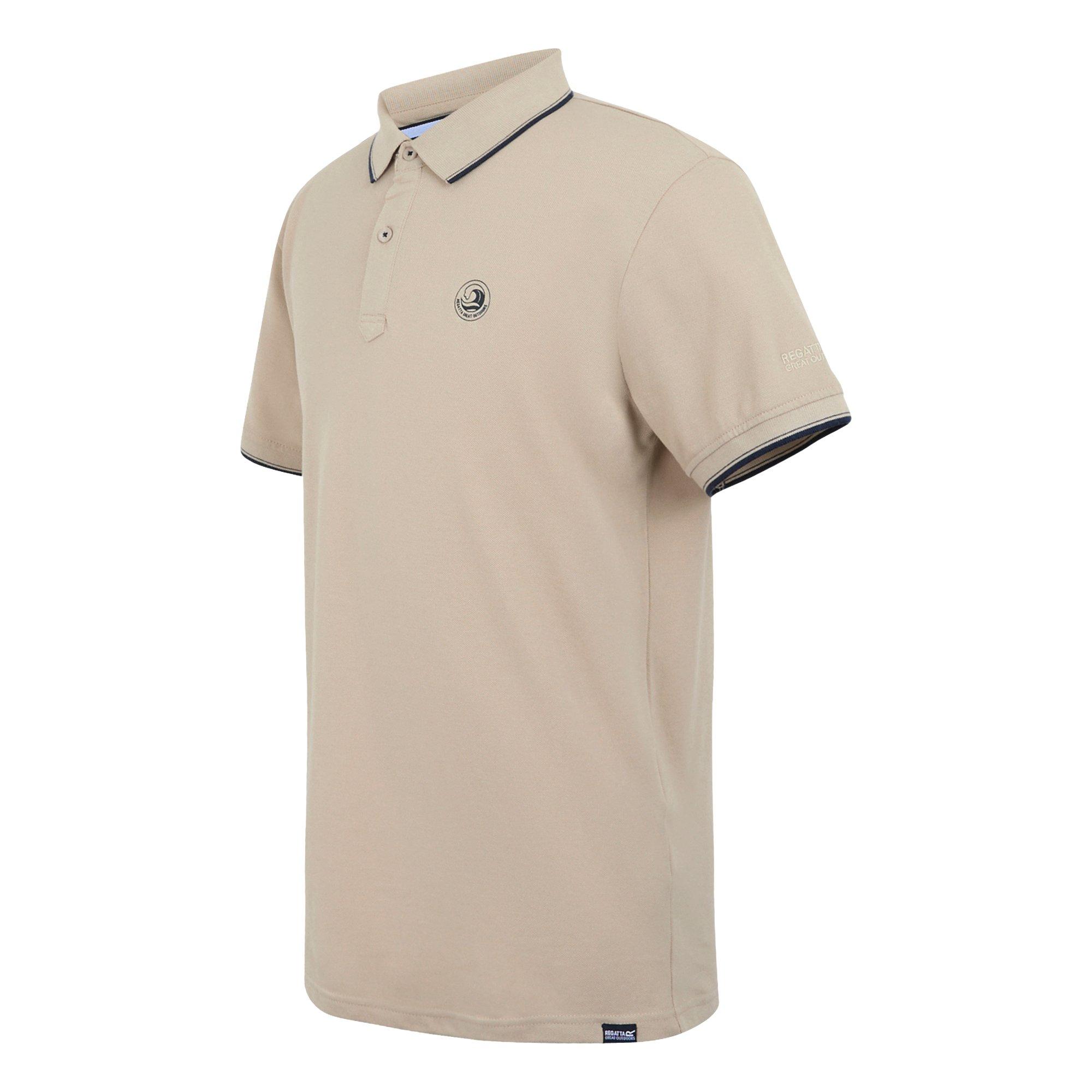White Pepper/Wh - Regatta - Tadeo II Polo Shirt - 7