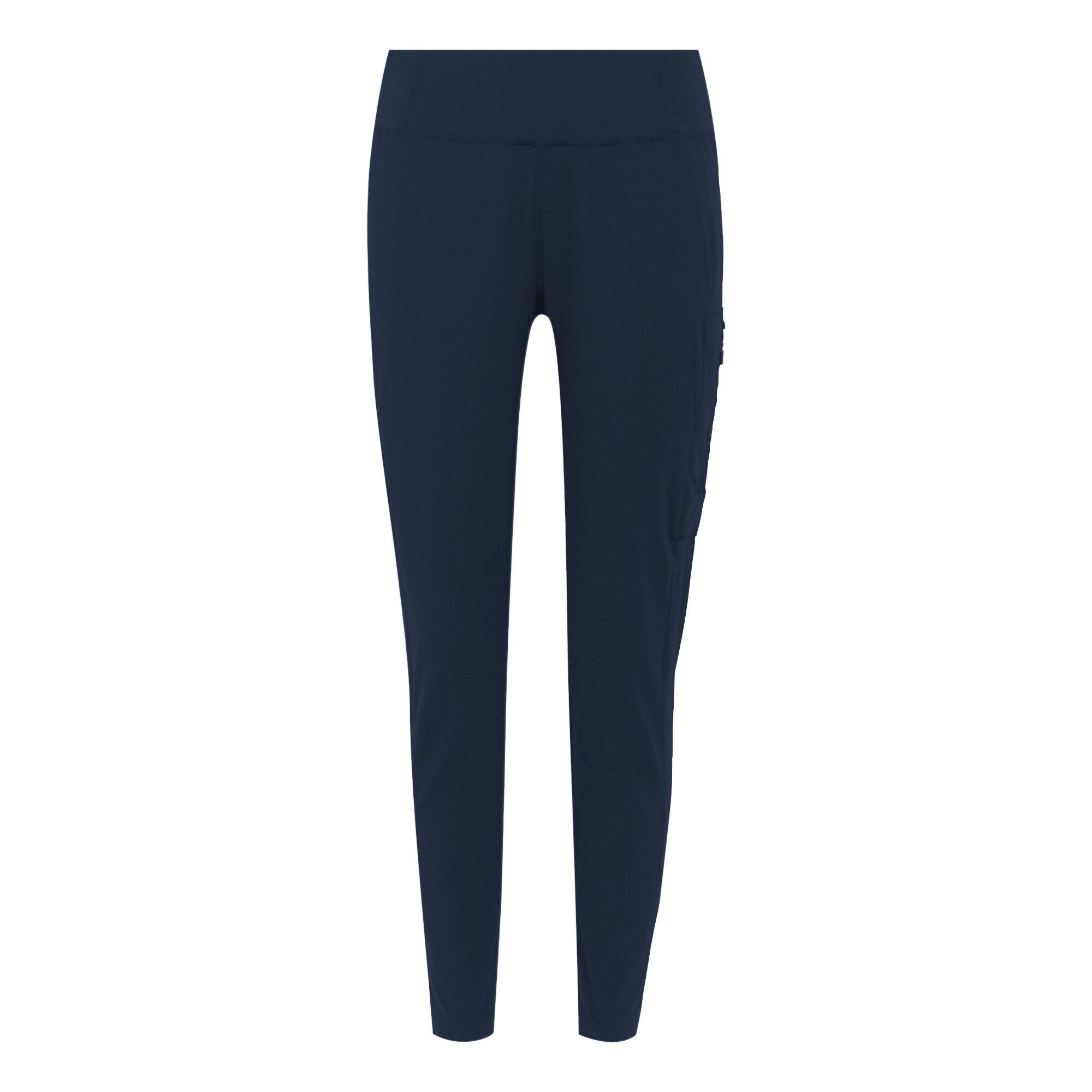 Navy - Regatta - Womens Monira Hiking Water-Repellent Leggings - 6