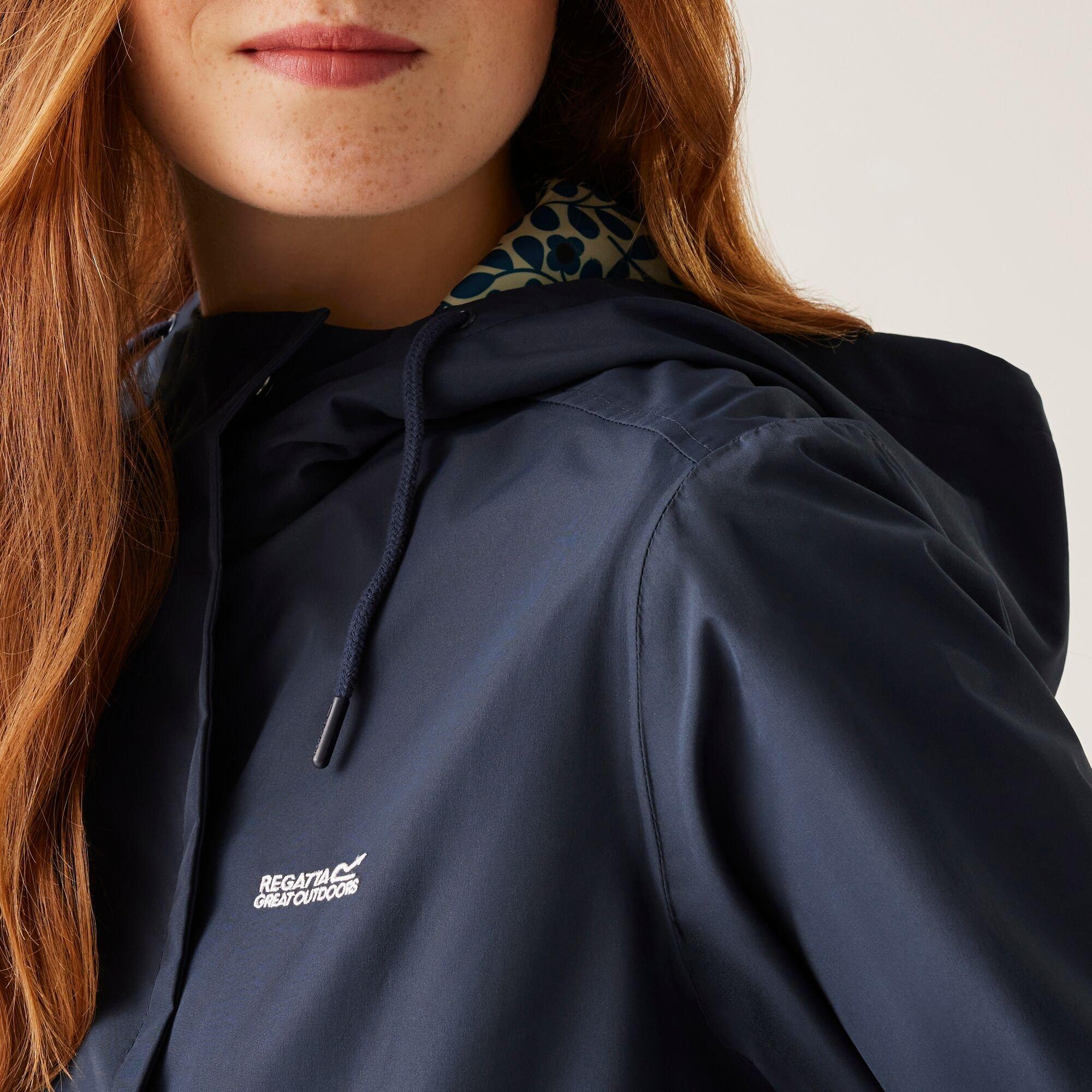 Navy (Jasmine F - Regatta - Women's Orla Kiely Waterproof Jacket - 5