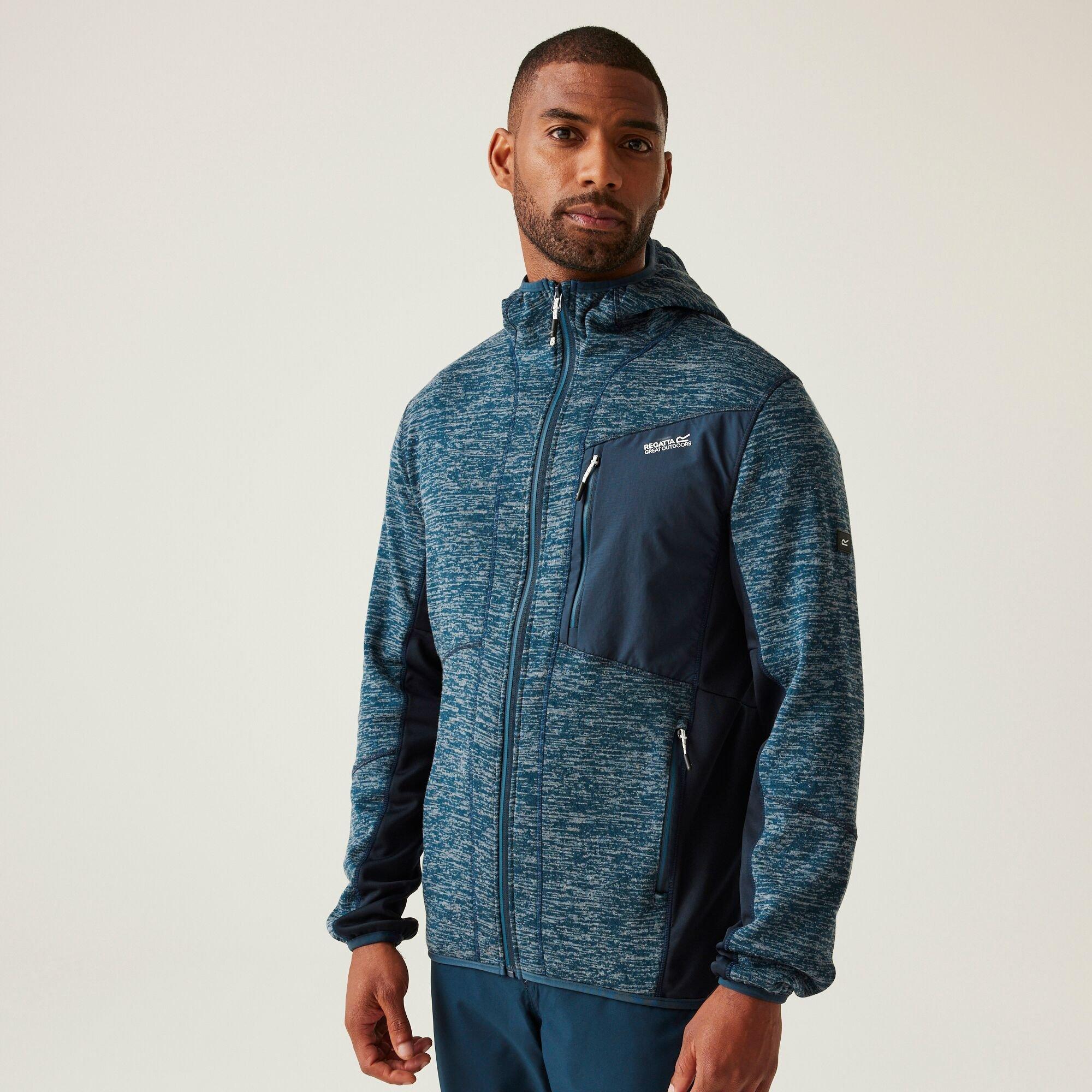 Moonlight Denim - Regatta - Men's Alven Full-Zip Fleece - 1