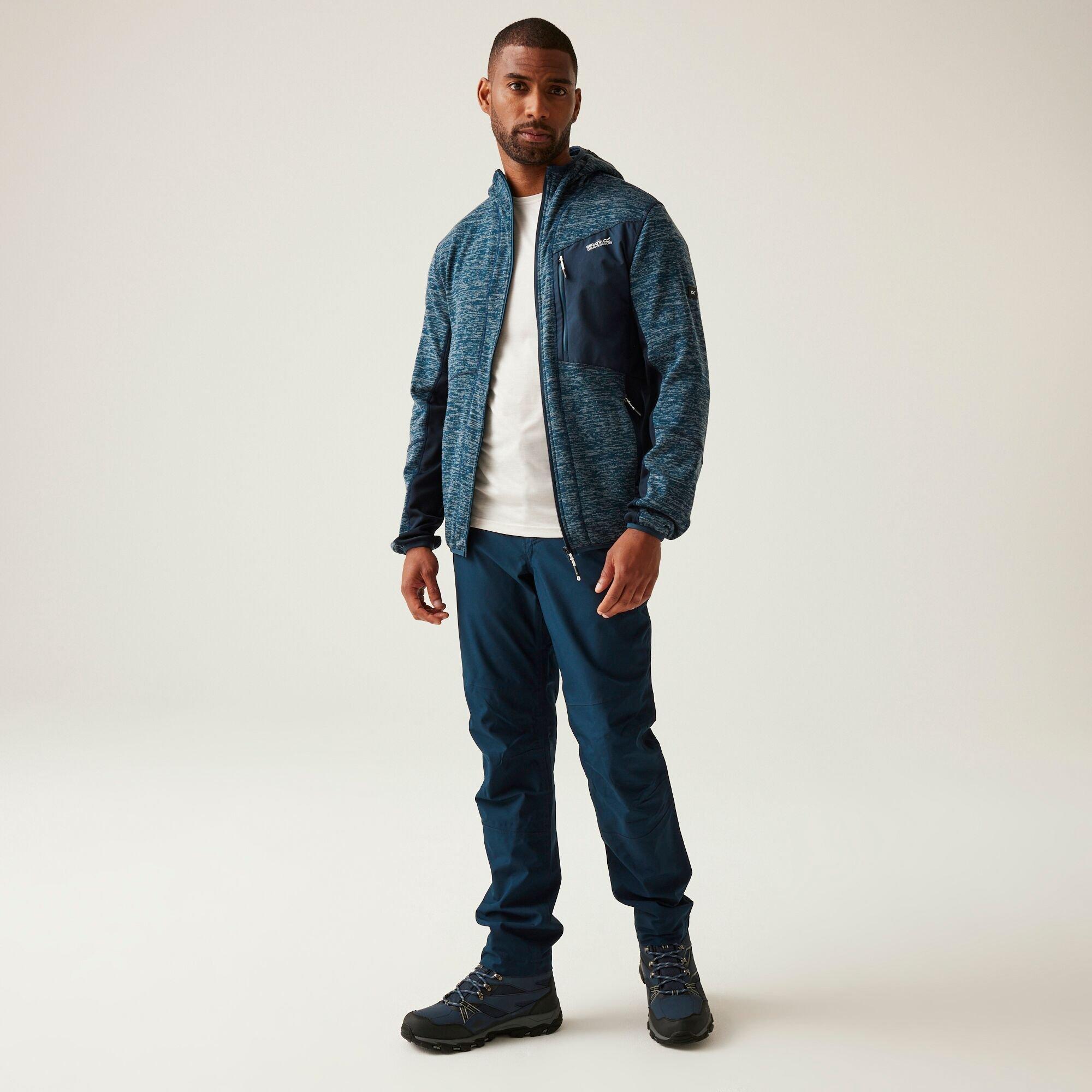 Moonlight Denim - Regatta - Men's Alven Full-Zip Fleece - 3