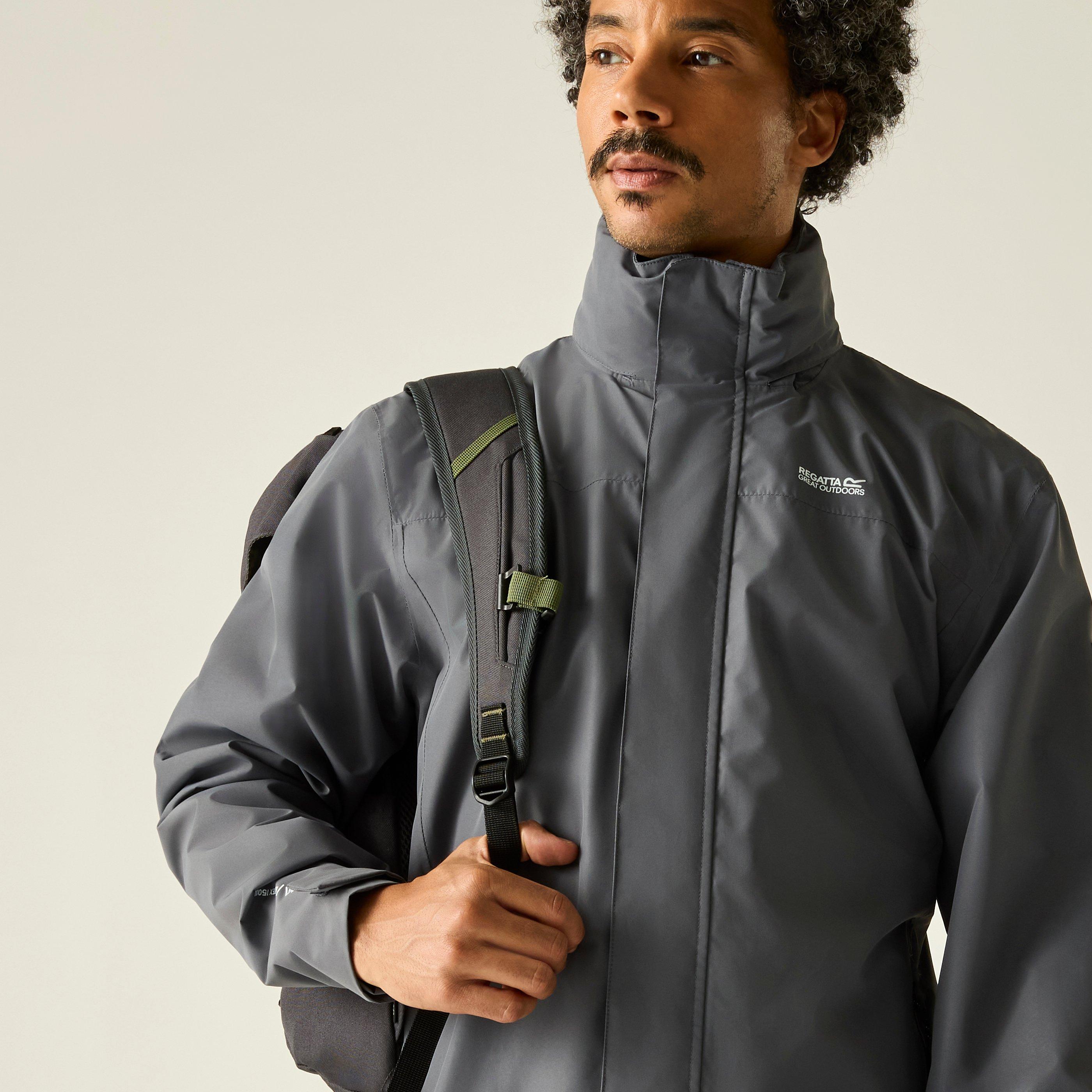 Dark Storm - Regatta - Mens Matt II Waterproof Jacket - 6