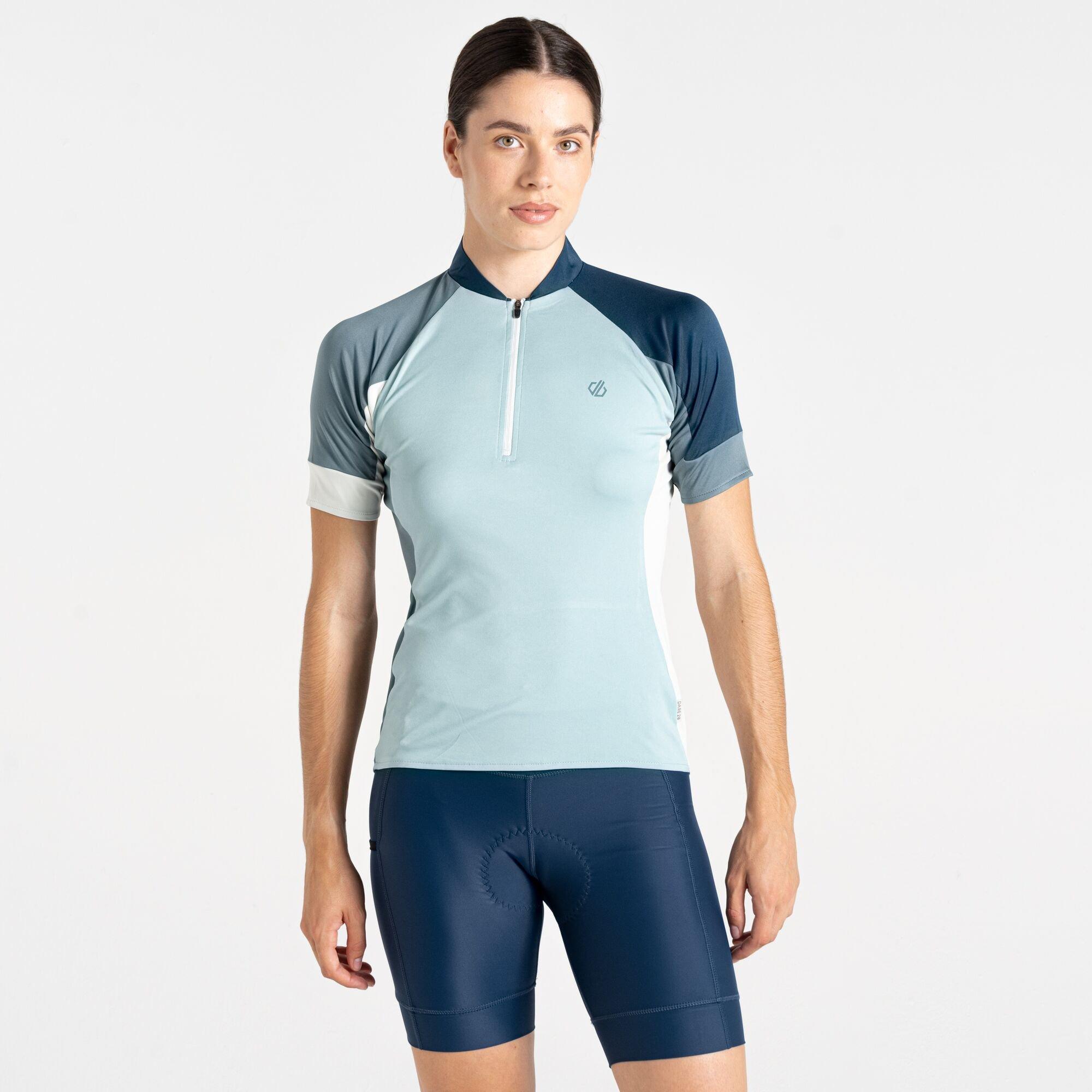 Dare 2b Women's Flutter Short-Sleeve Cycling Jersey