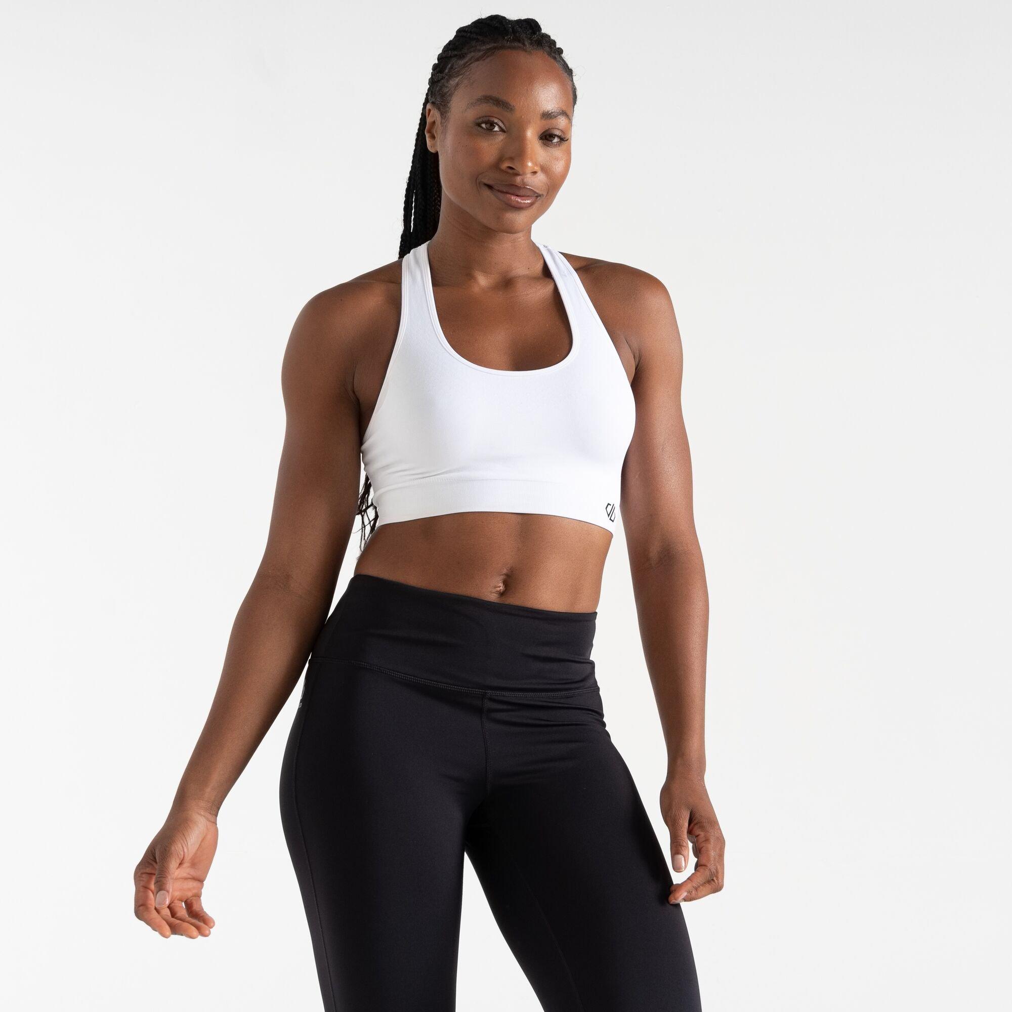 Dare 2B Women's Don¿T Sweat It Ii Anti-Bacterial Bra - White - XS