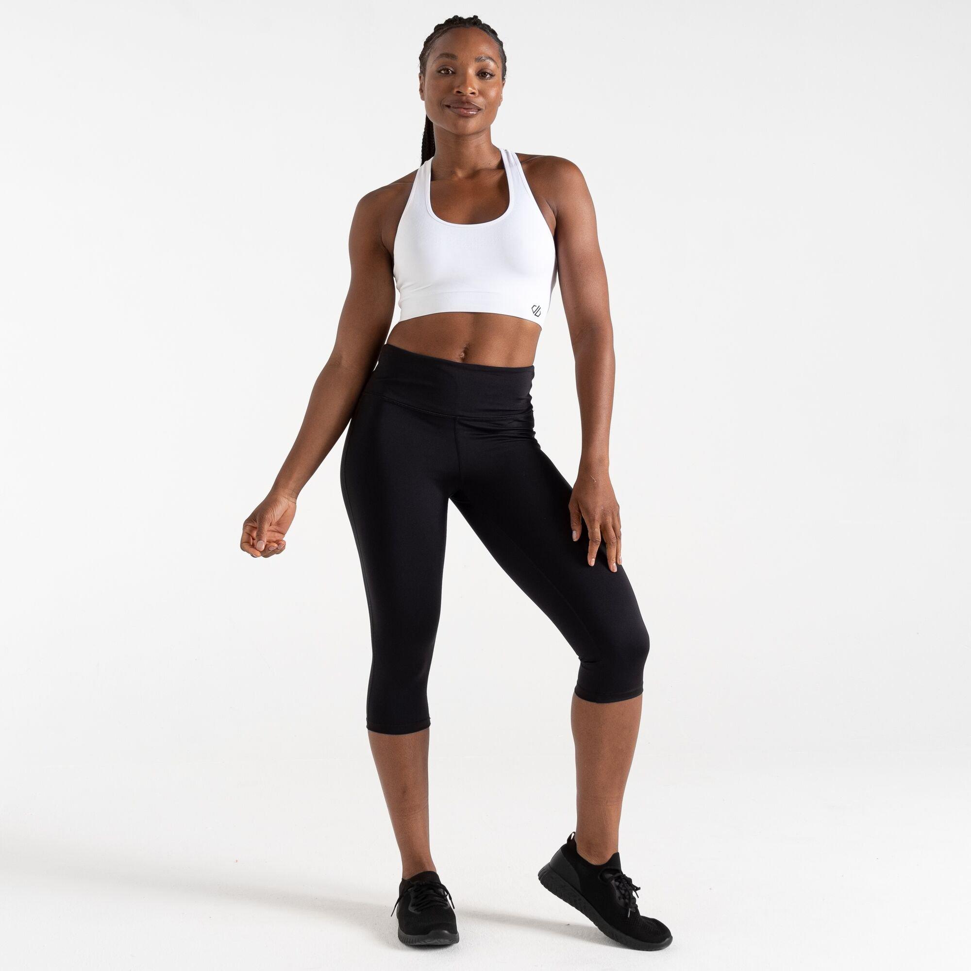 White - Dare 2b - Womens Dont Sweat It II Sports Bra - 2