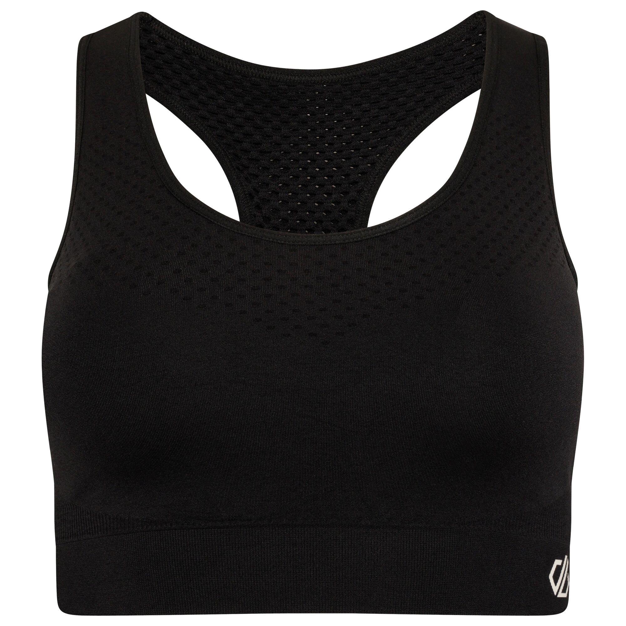 Black - Dare 2b - Womens Dont Sweat It II Sports Bra - 5