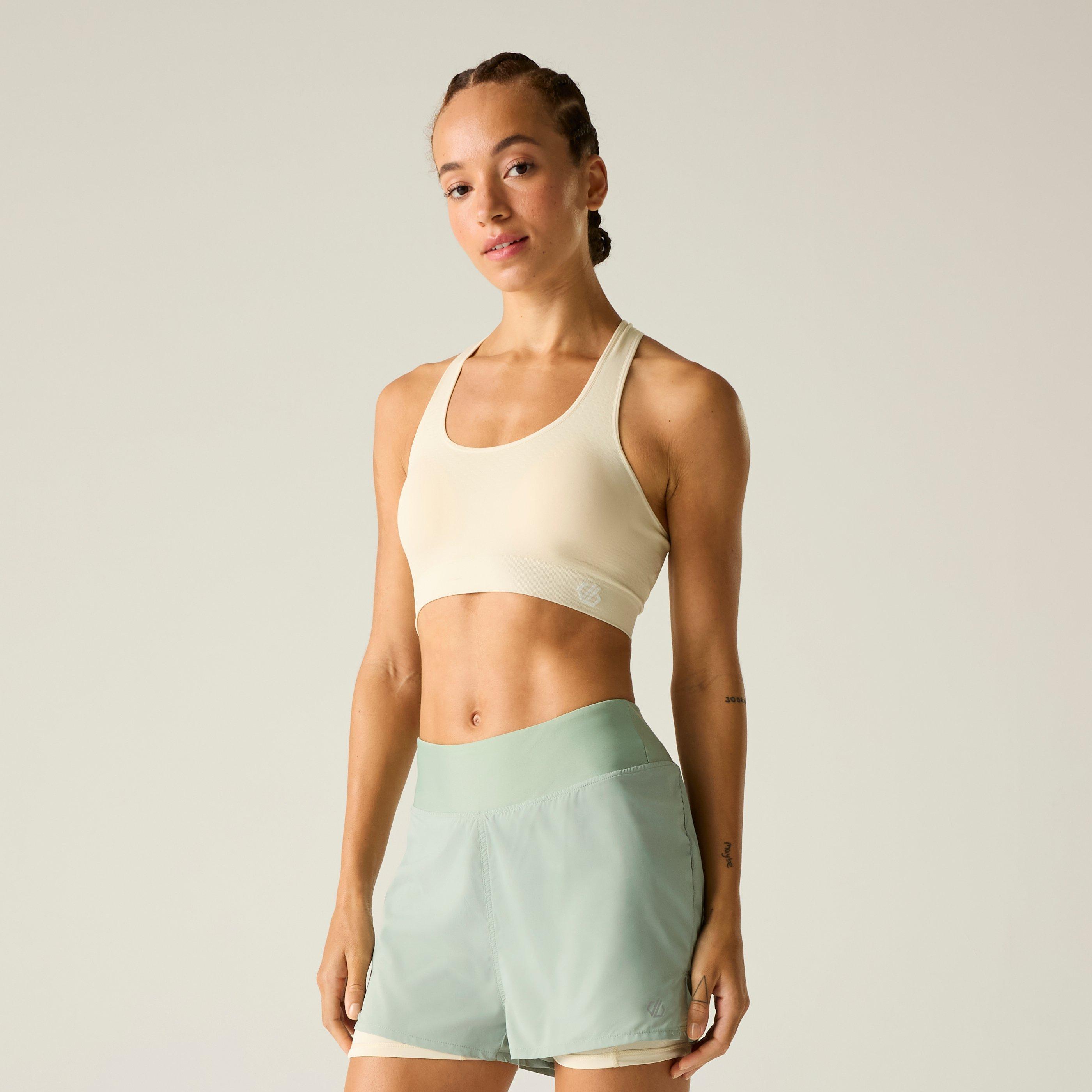 Dare 2B Women's White Don't Sweat It Ii Sports Bra Size: Xs - Image 5