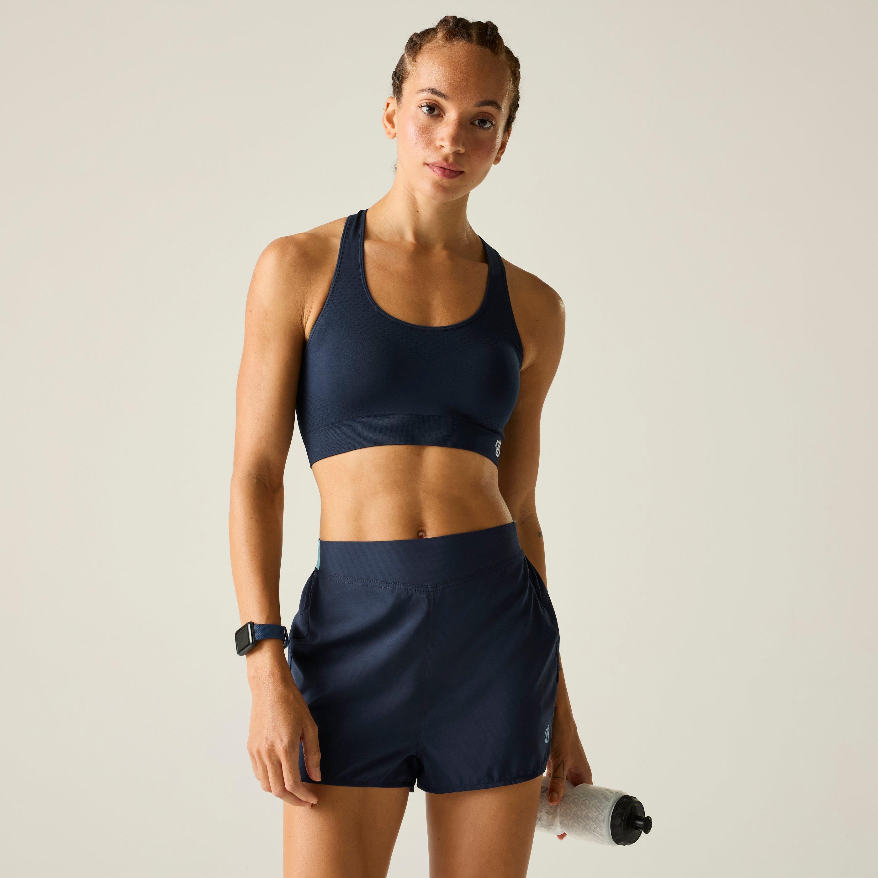 Dare 2B Women's Don¿T Sweat It Ii Anti-Bacterial Bra - Navy - XS