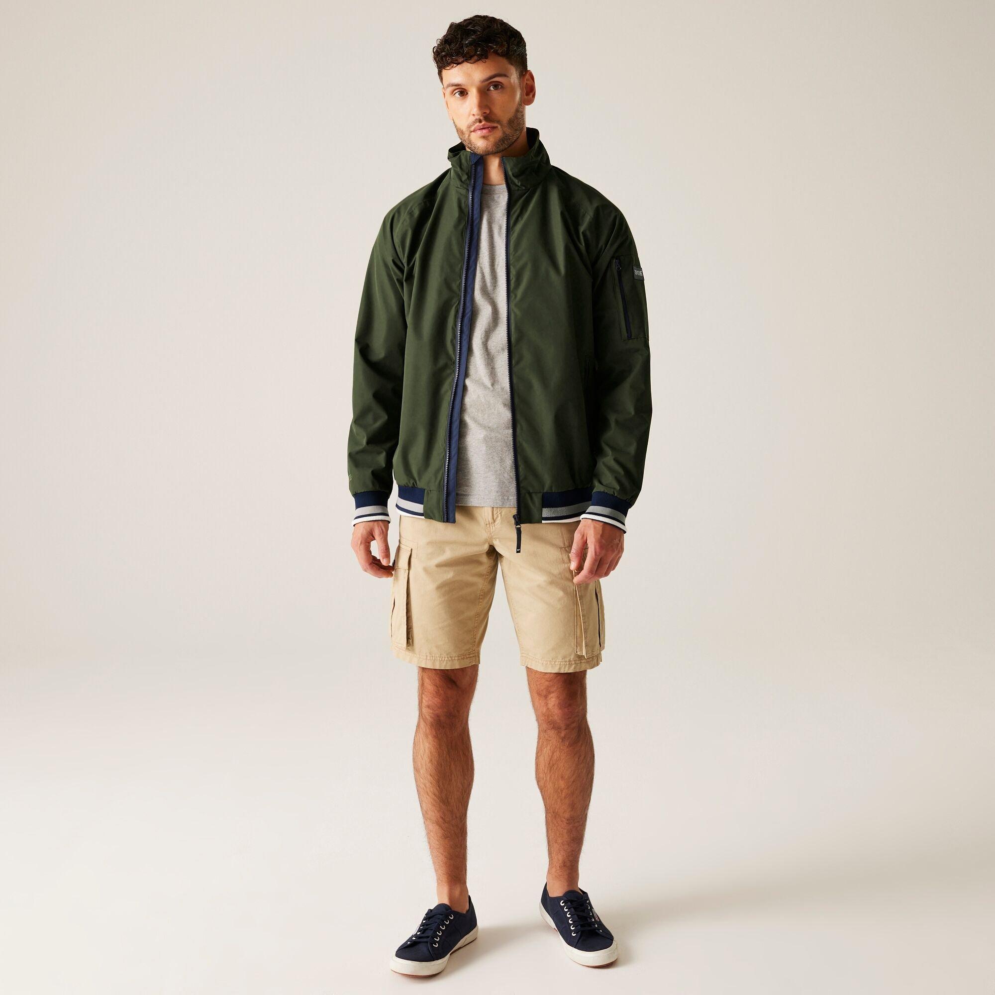 Dark Khaki - Regatta - Men's Shorebay III Waterproof Jacket - 3