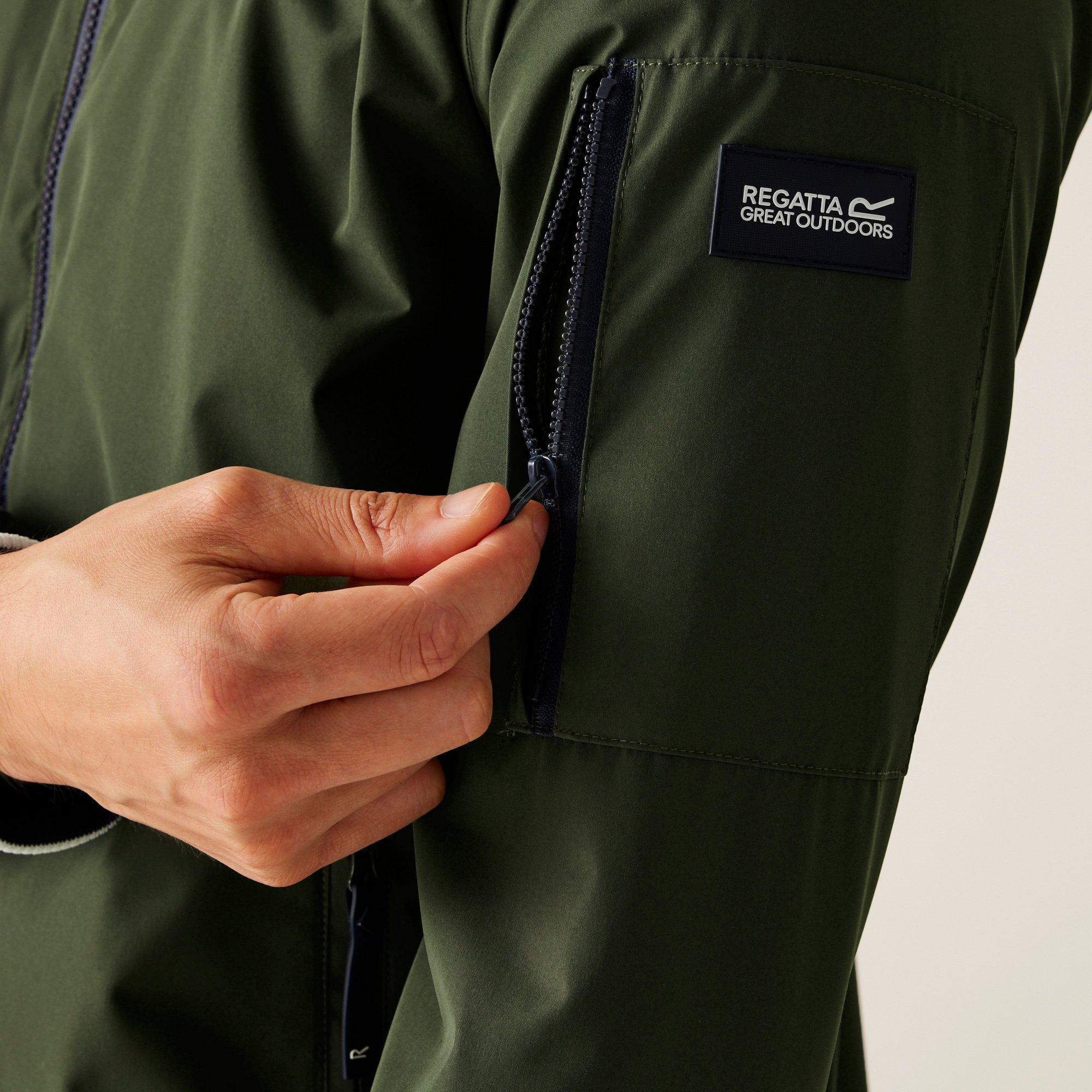 Dark Khaki - Regatta - Men's Shorebay III Waterproof Jacket - 6