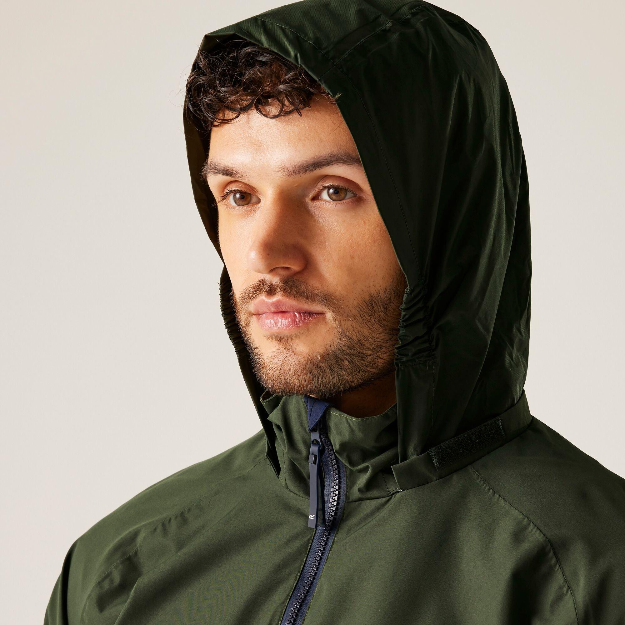 Dark Khaki - Regatta - Men's Shorebay III Waterproof Jacket - 9