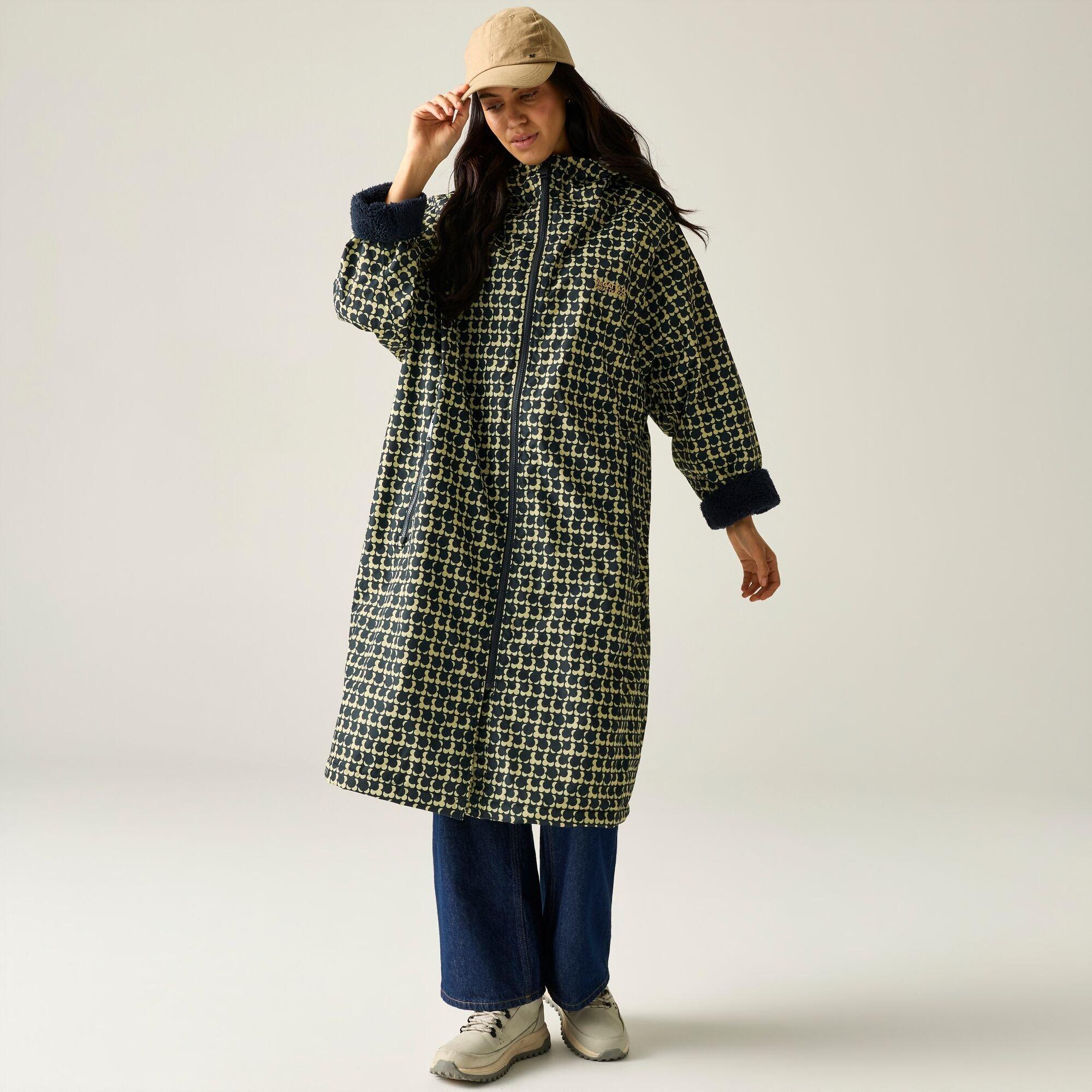Ecclipse Navy - Regatta - Womens Orla Waterproof Changing Robe - 2