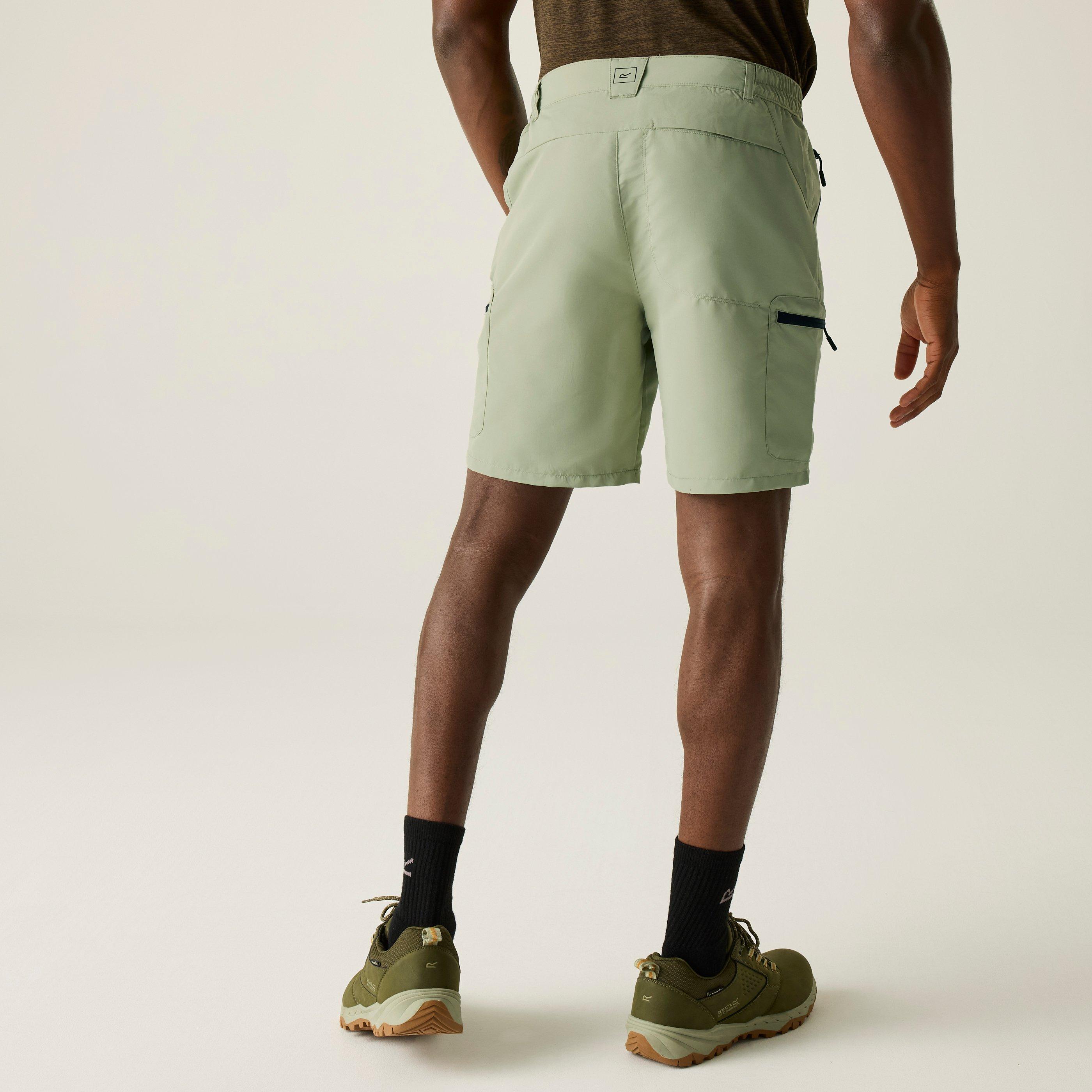 Light Sage - Regatta - Mens Leesville III Water-Repellent Shorts - 2