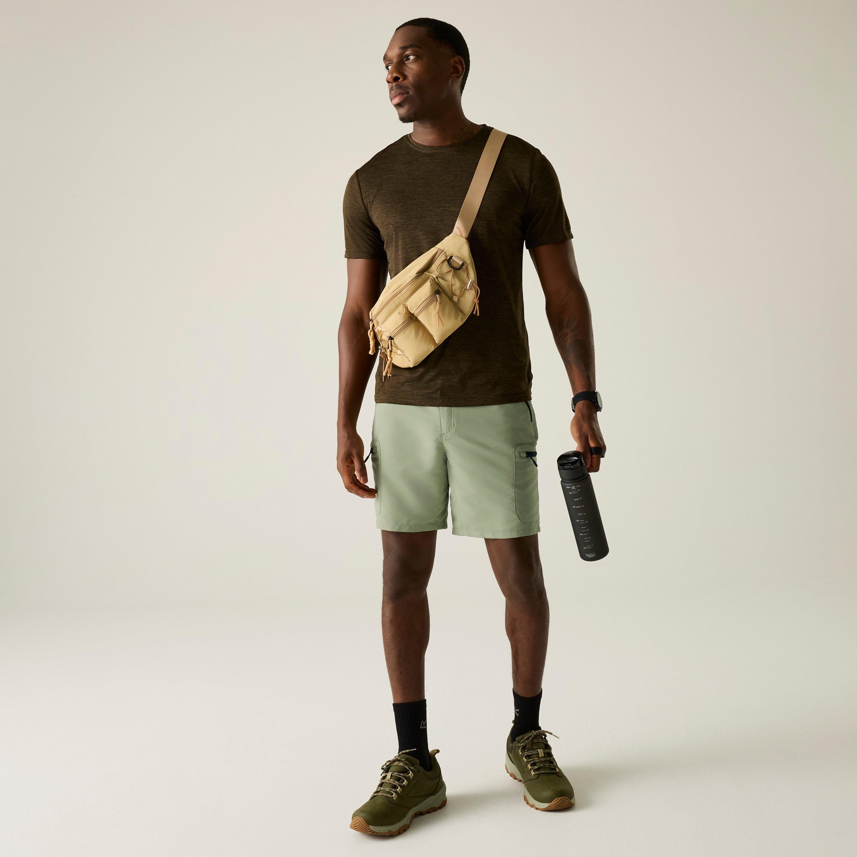Light Sage - Regatta - Mens Leesville III Water-Repellent Shorts - 3