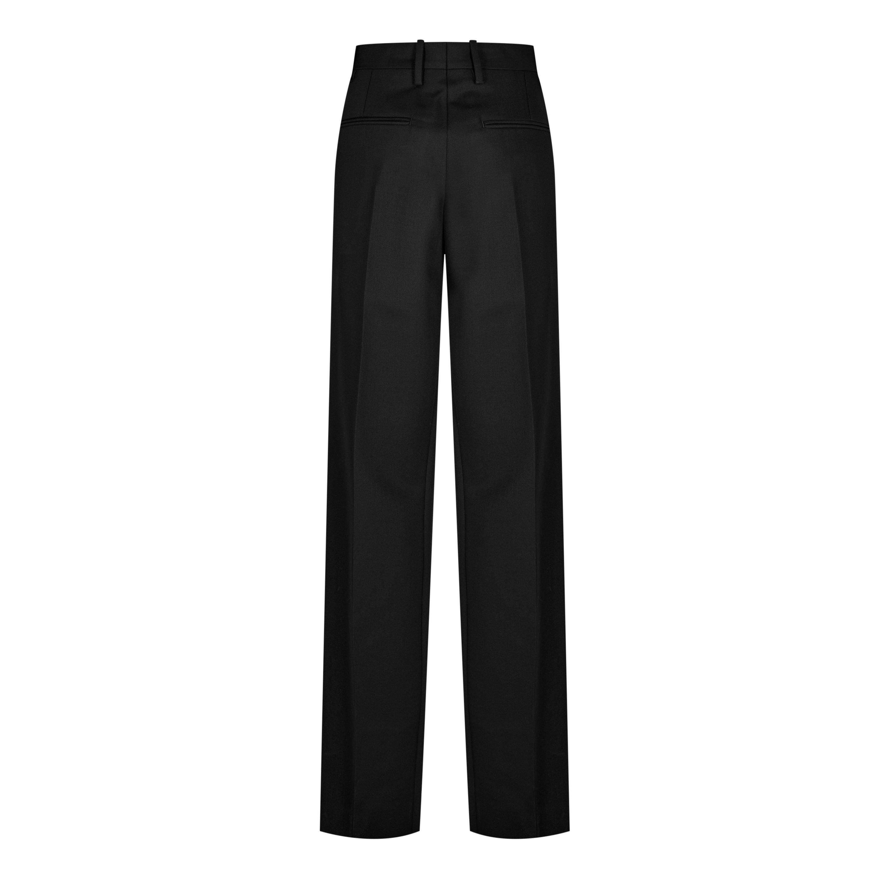 パンツ OFF WHITE Women Straight Pants OWCH020F23JER001 1000 Black Off White | Stitch Tailored Trousers | Tailored Trousers