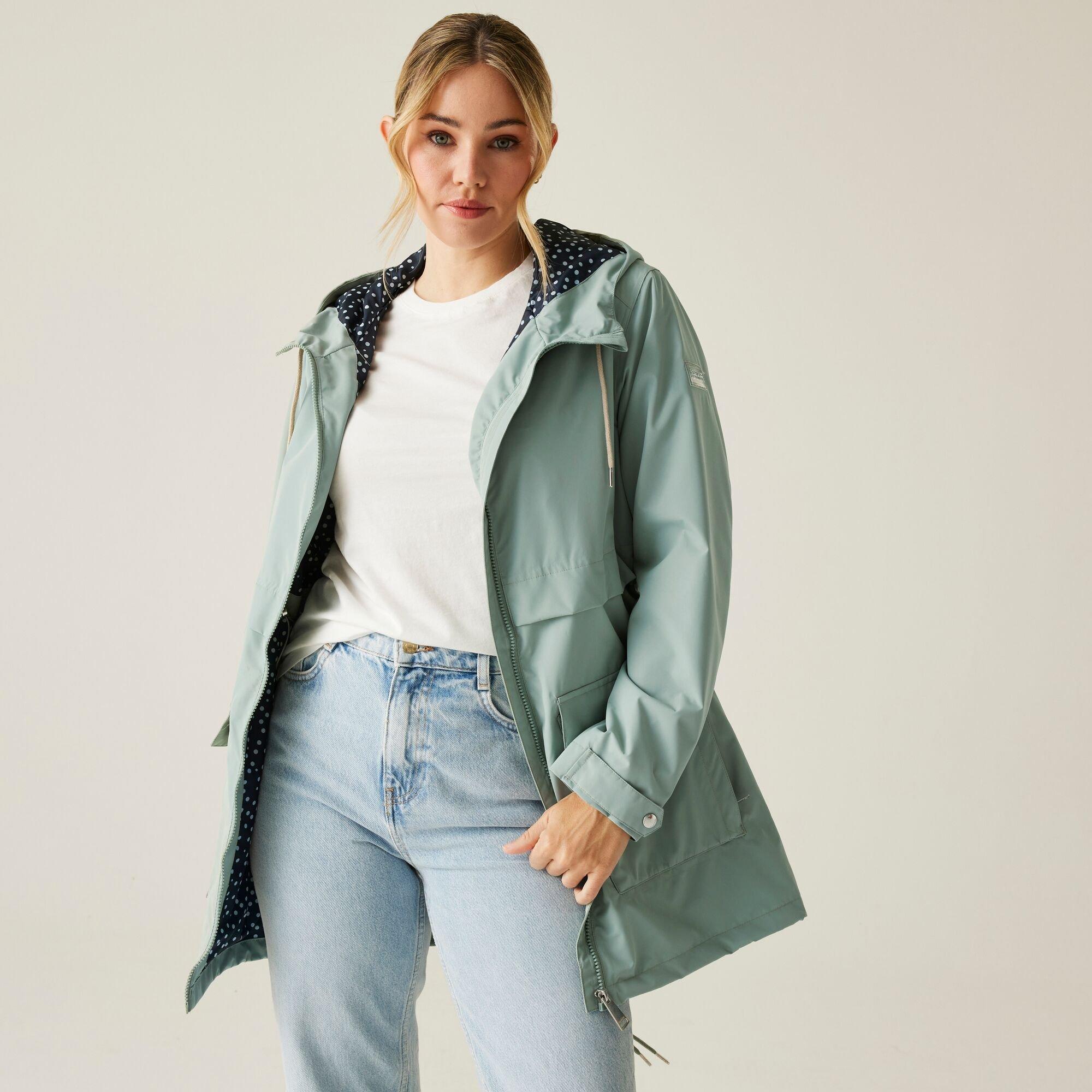 Glacier - Regatta - Women's Navaeh Waterproof Breathable Adjustable Jacket - 3