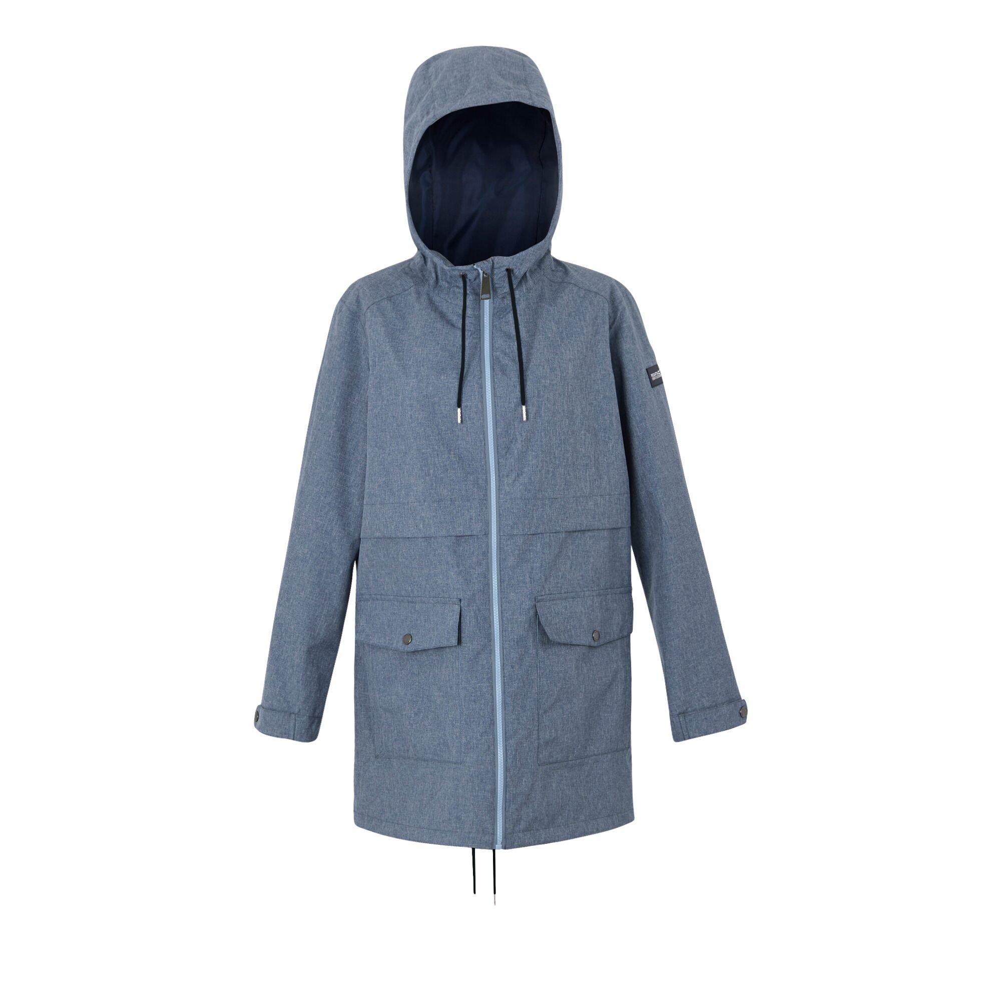 Chambray Dark D - Regatta - Women's Navaeh Waterproof Breathable Adjustable Jacket - 7