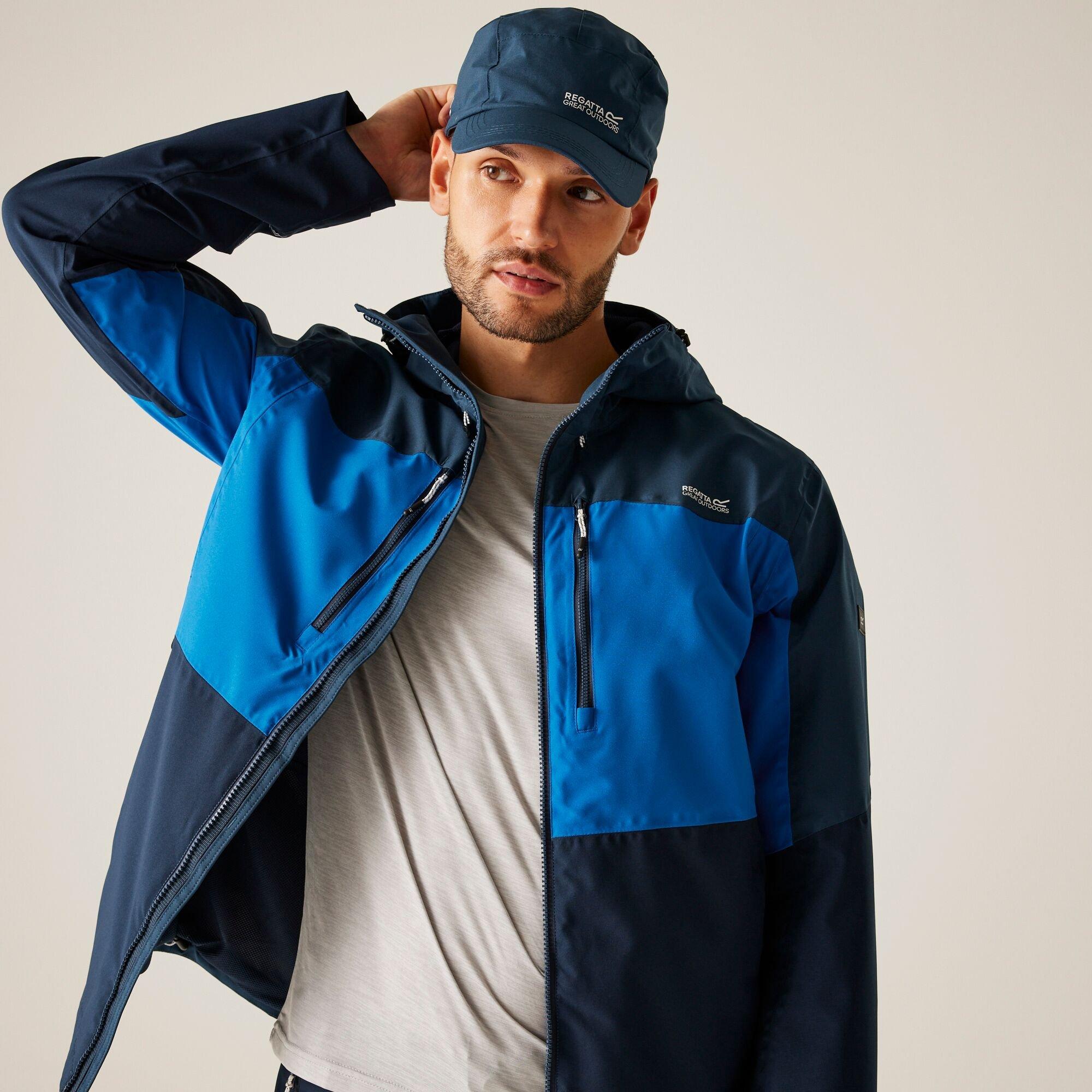 Olympian Blue/M - Regatta - Men's Maland II Waterproof Breathable Stretch Jacket - 9