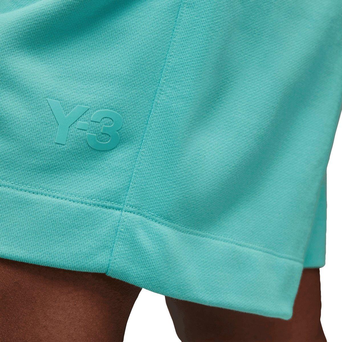 Teal - Y3 - French Terry Shorts - 8