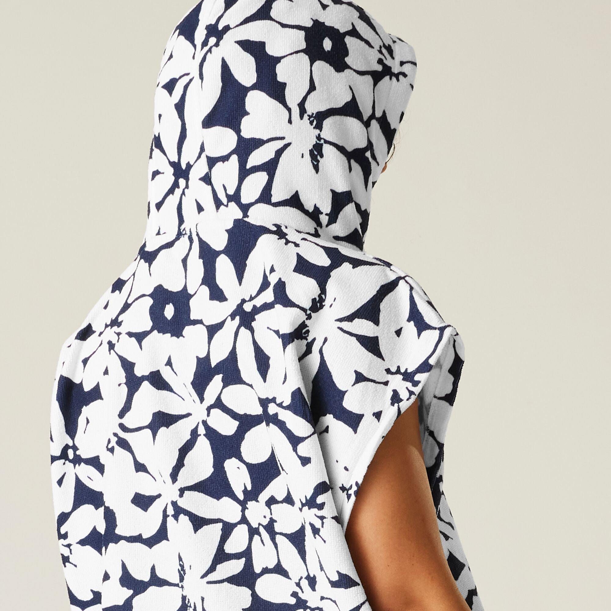 Navy/White Larg - Regatta - Adult Towel Robe - 7