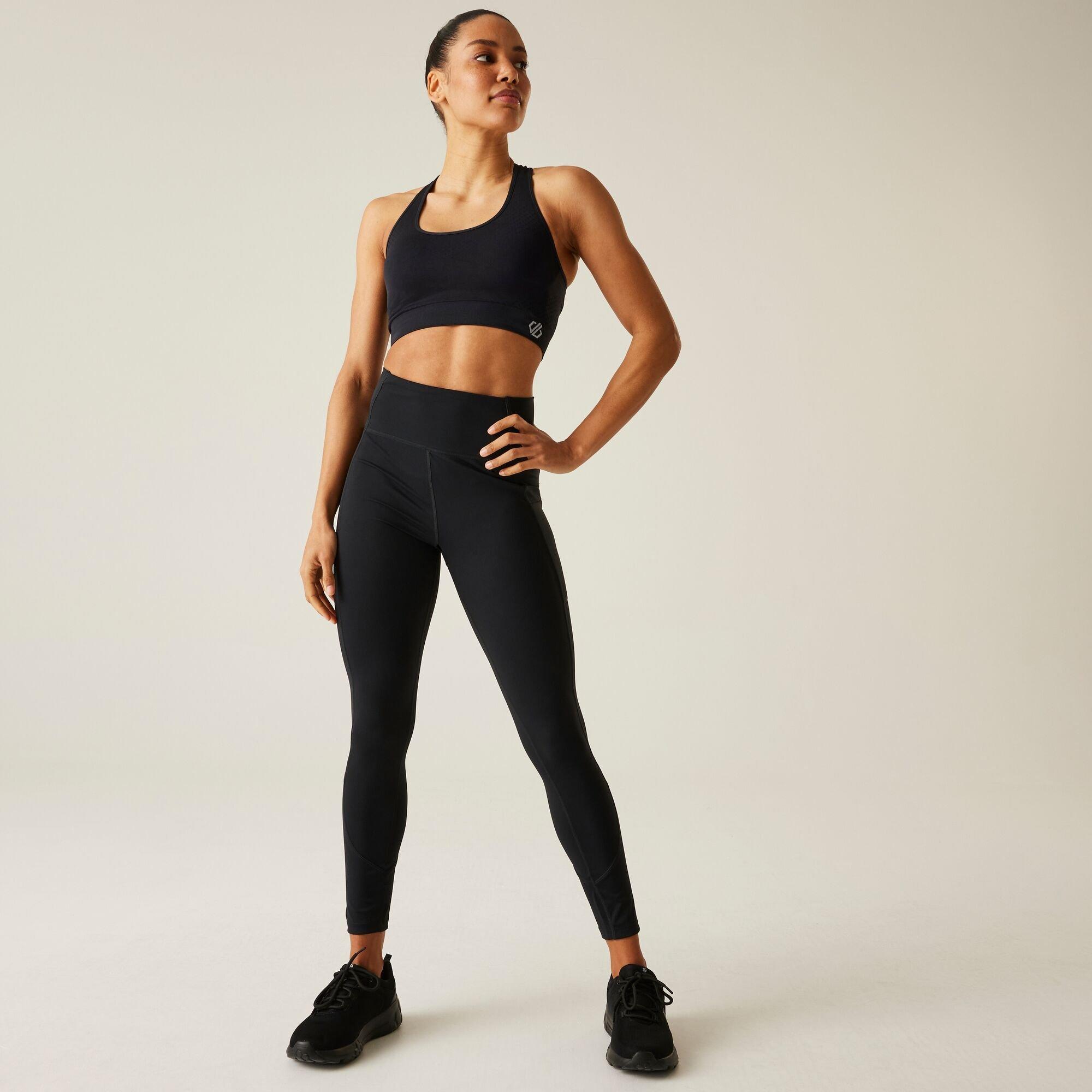 Black - Dare 2b - Womens Power Compression Leggings - 3