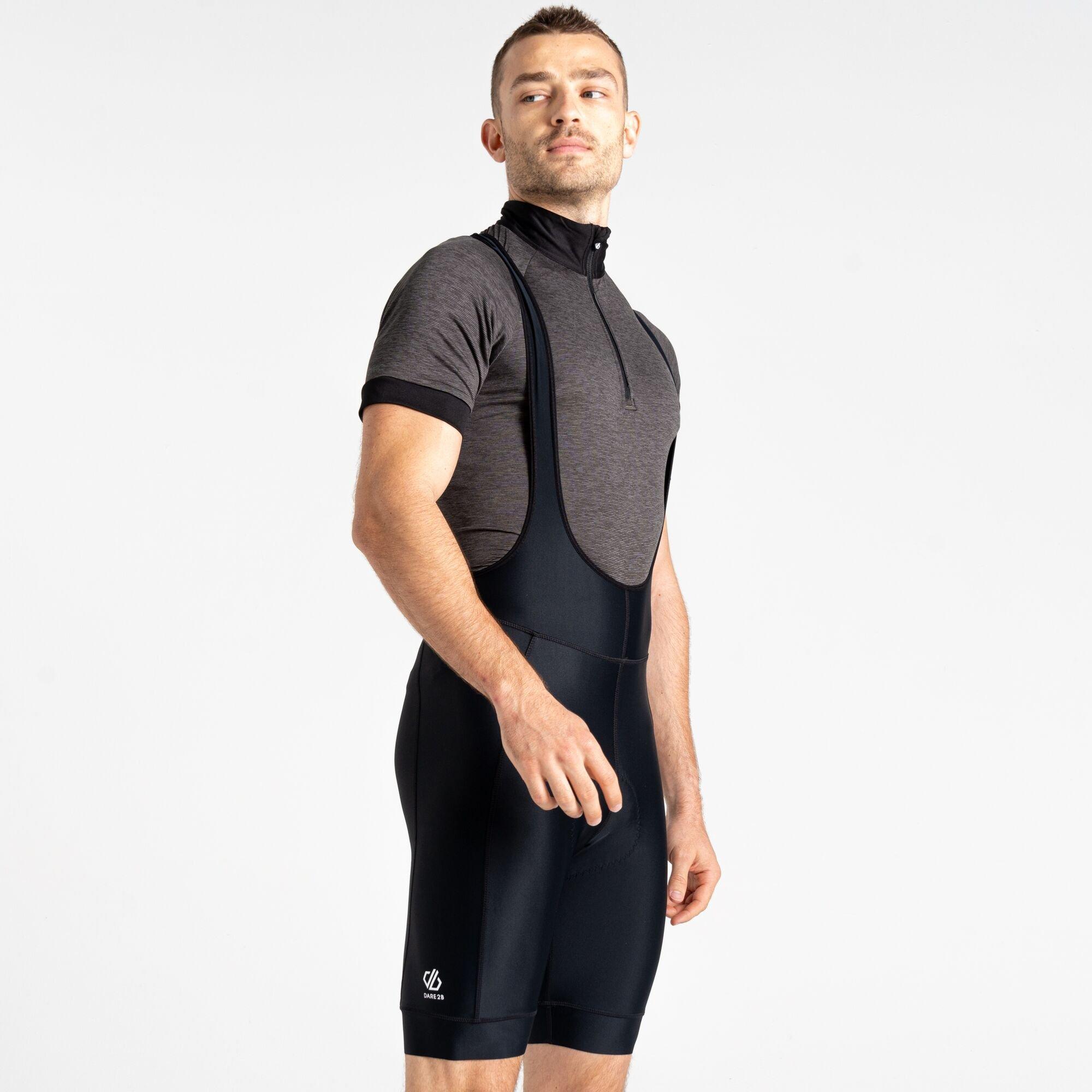Black - Dare 2b - AEP Virtuous Bibbed Cycling Shorts - 4