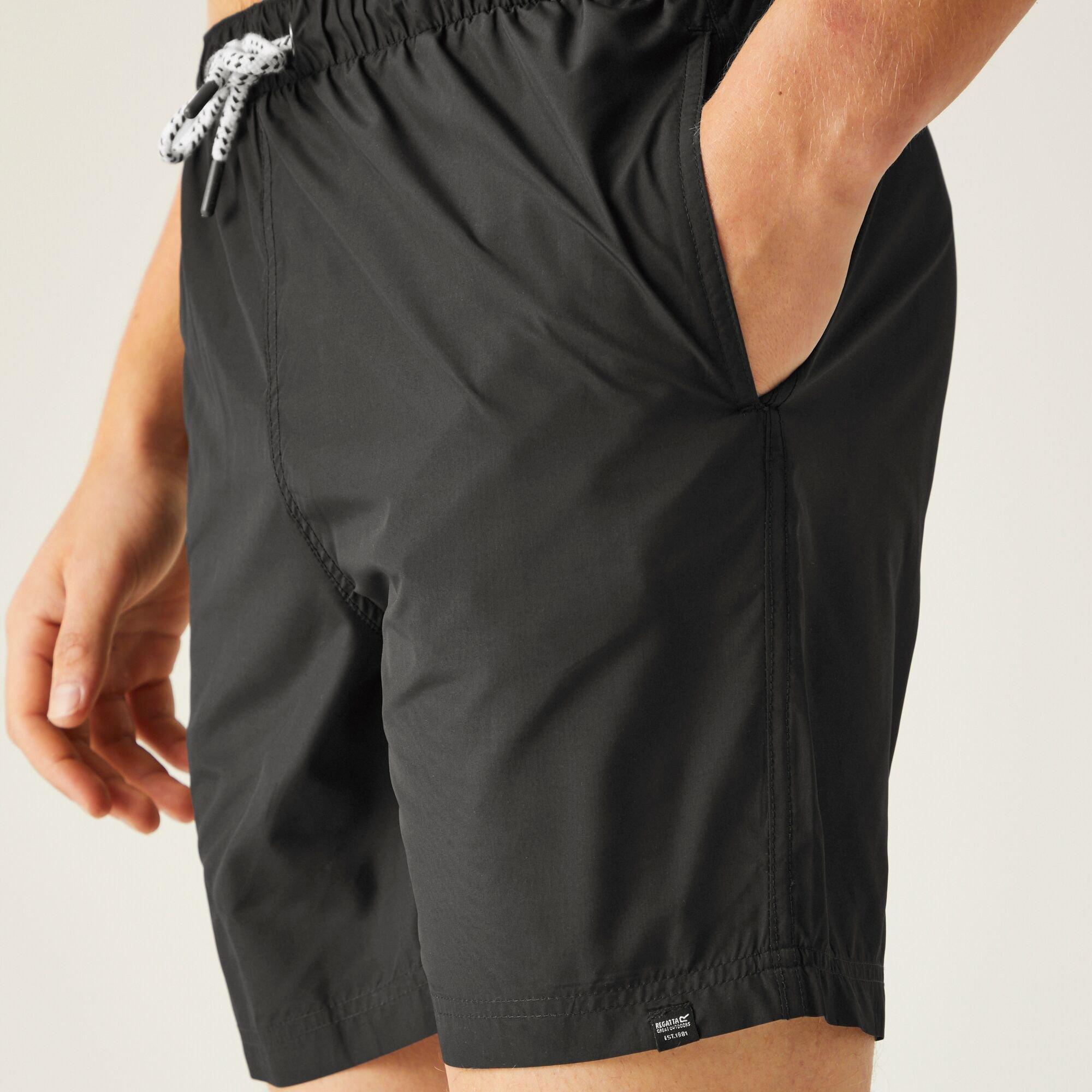 Black - Regatta - Mackleyna Swim Shorts - 4