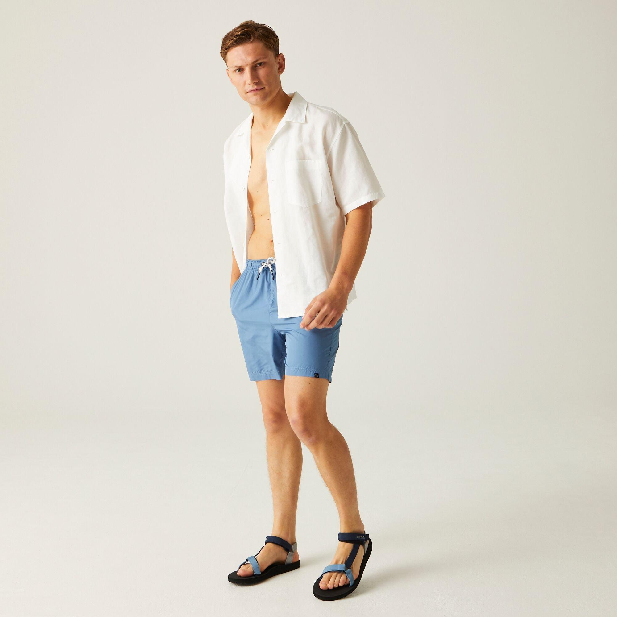 Coronet Blue - Regatta - Mackleyna Swim Shorts - 3