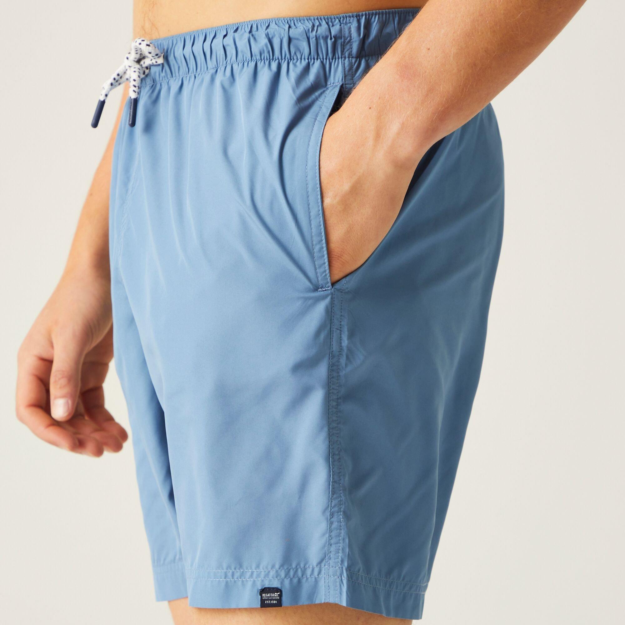 Coronet Blue - Regatta - Mackleyna Swim Shorts - 4