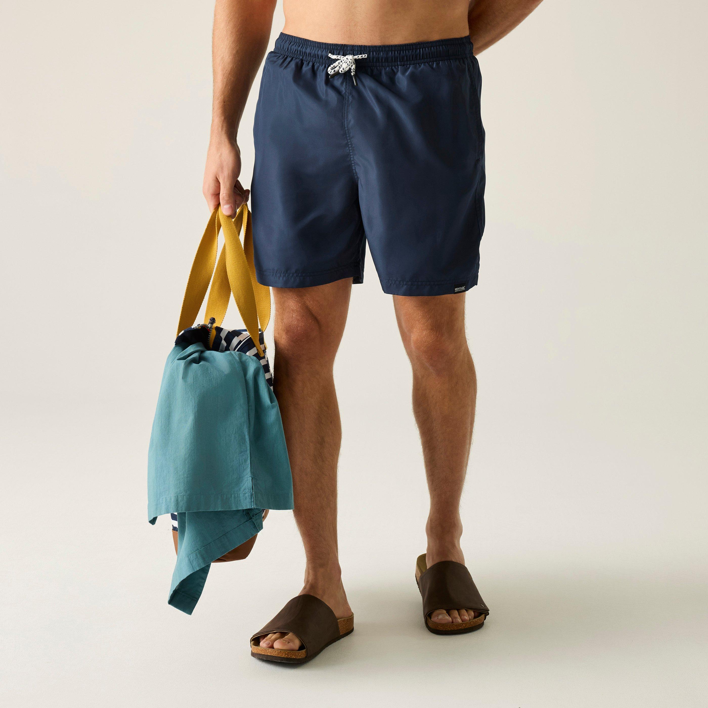 Regatta Men's Mackleyna Quick-Drying Swim Shorts - Navy - 3XL