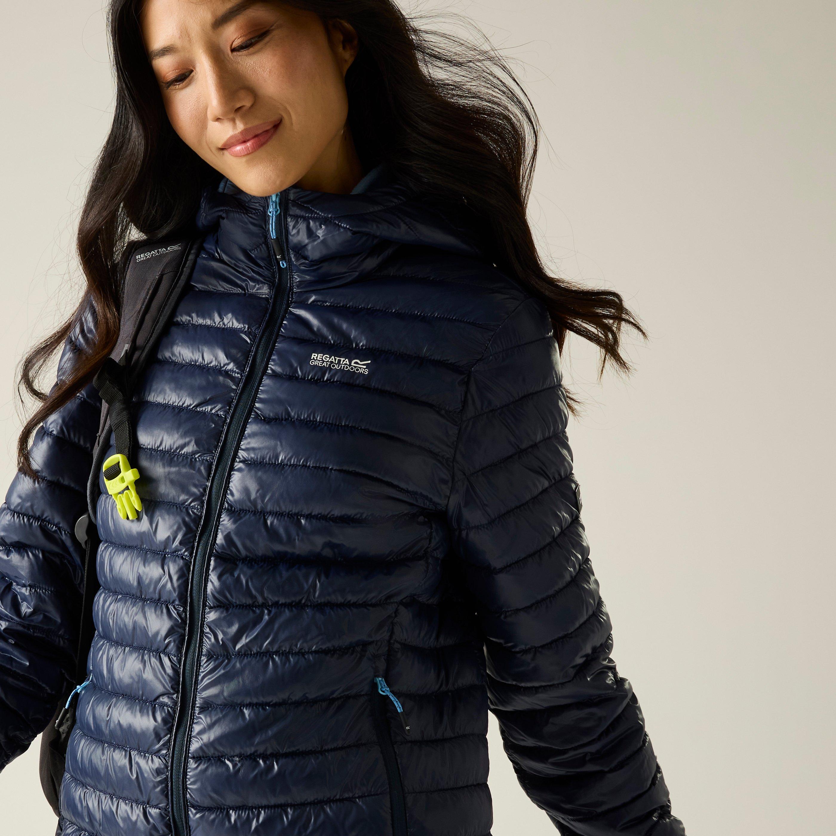 Navy(Blue) - Regatta - Womens Hurden Water-Repellent  Jacket - 5